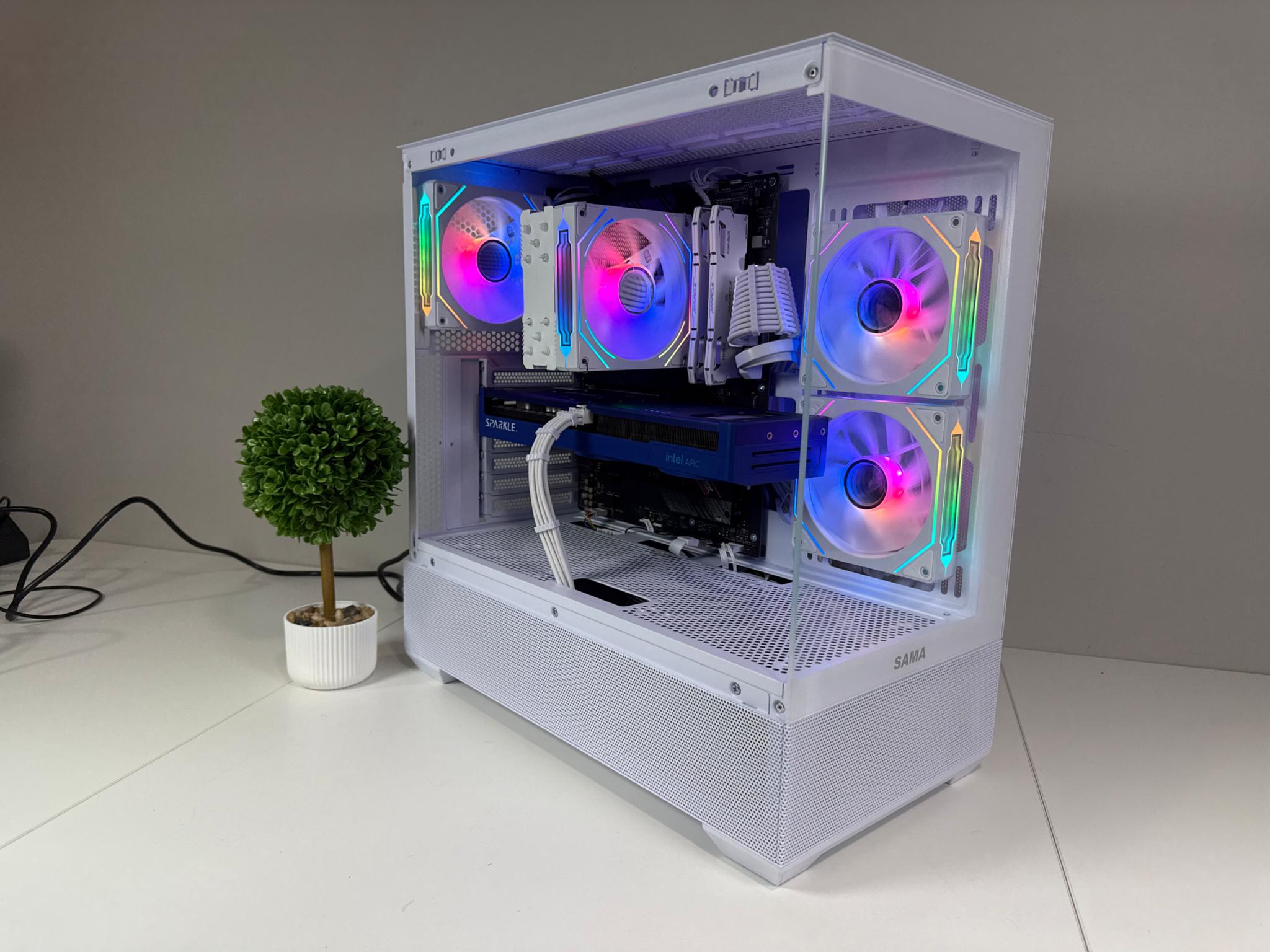 Intel B580 | Ryzen 7 5700 X | 32GB DDR4 | 1TB SSD | 650W Gold PSU | ARGB Fans | Windows 11 PRO