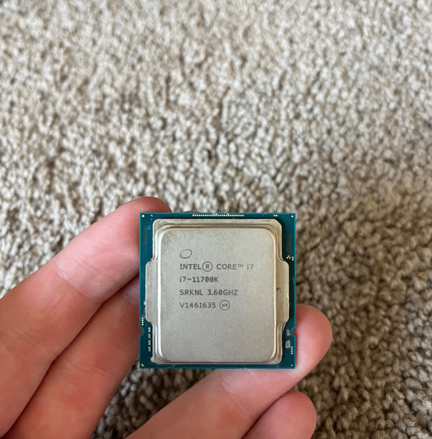 Intel i7-11700k