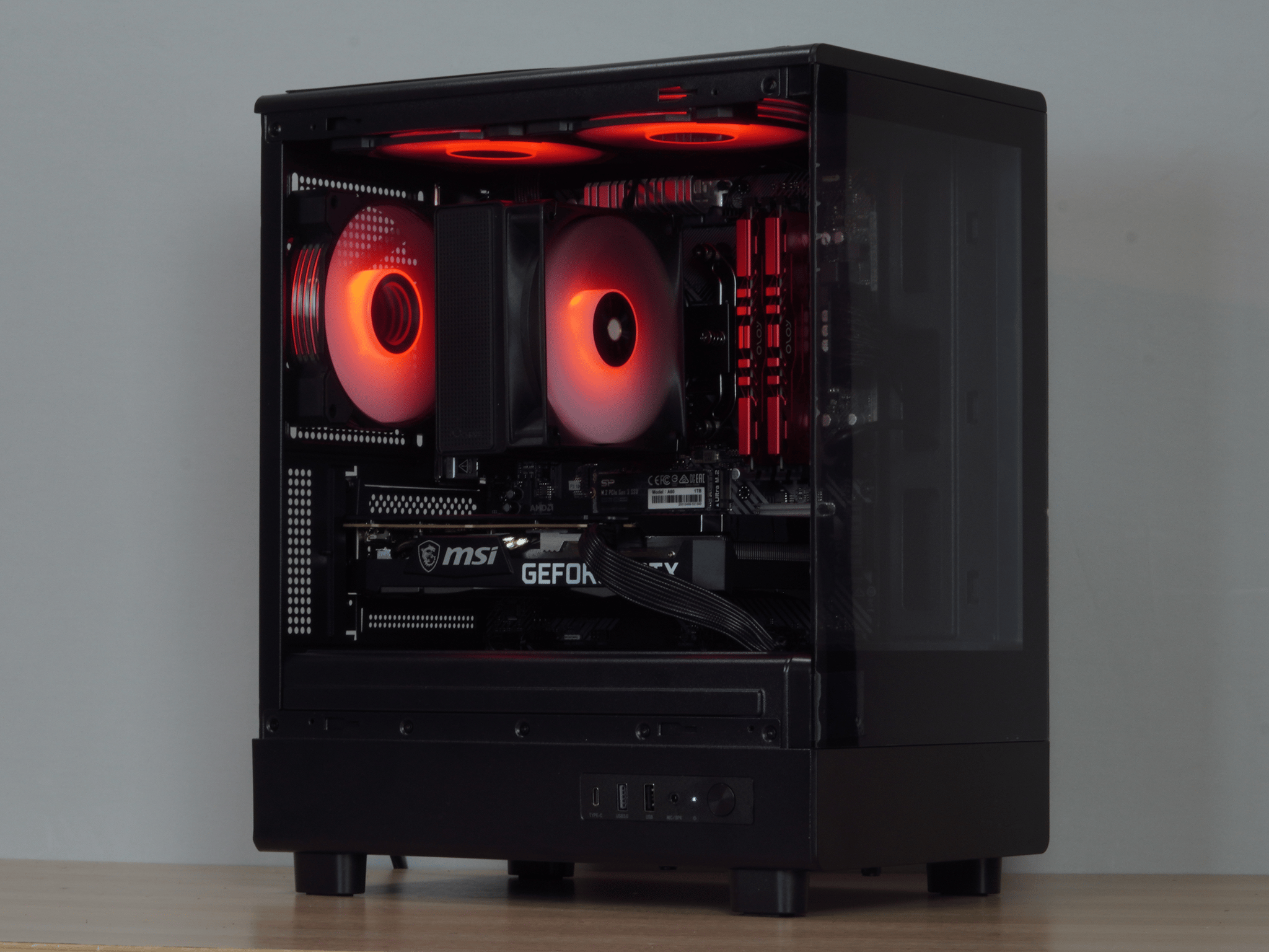 🔴Havoc🔴 RTX 3060, Ryzen 5 5500, 16GB DDR4 RAM, 1TB SSD w/ Wifi | 1080p Gaming PC |