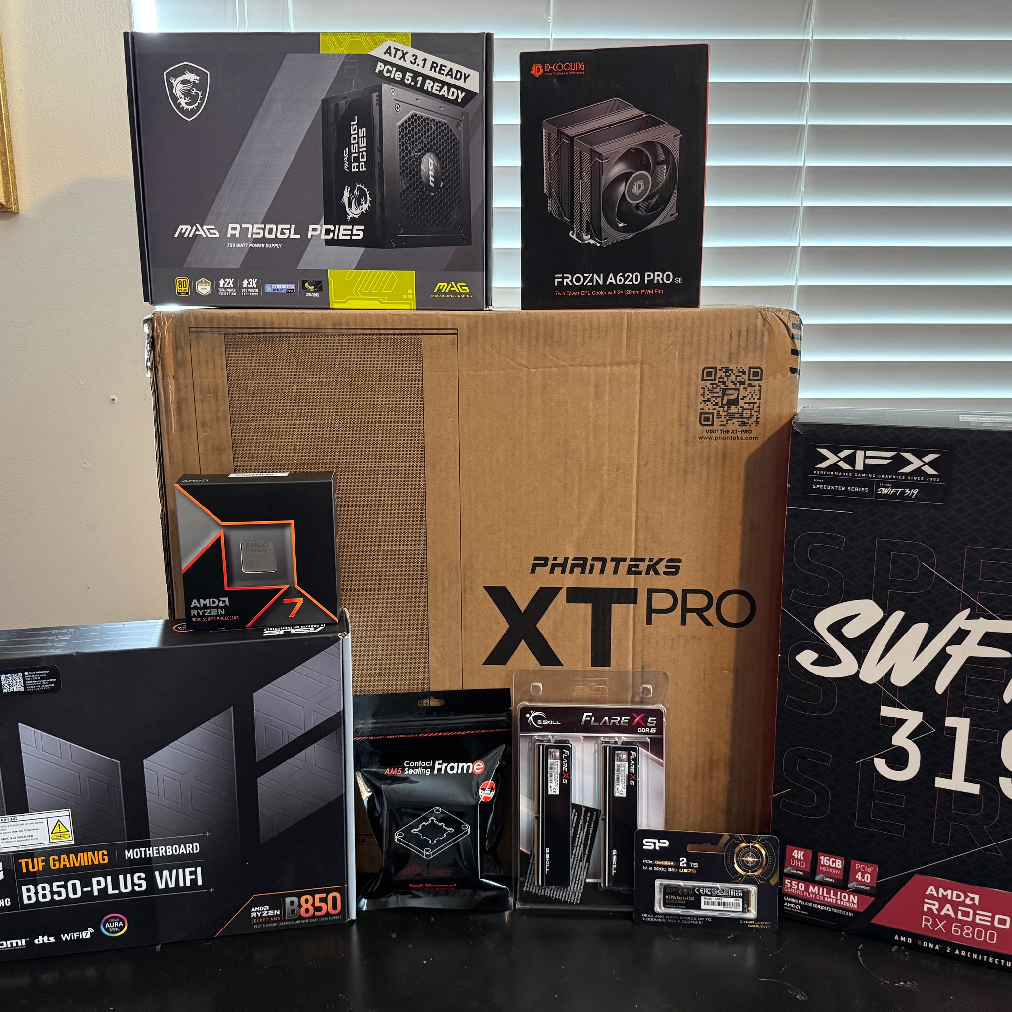 Custom 1440p/4K RX 9070 Build