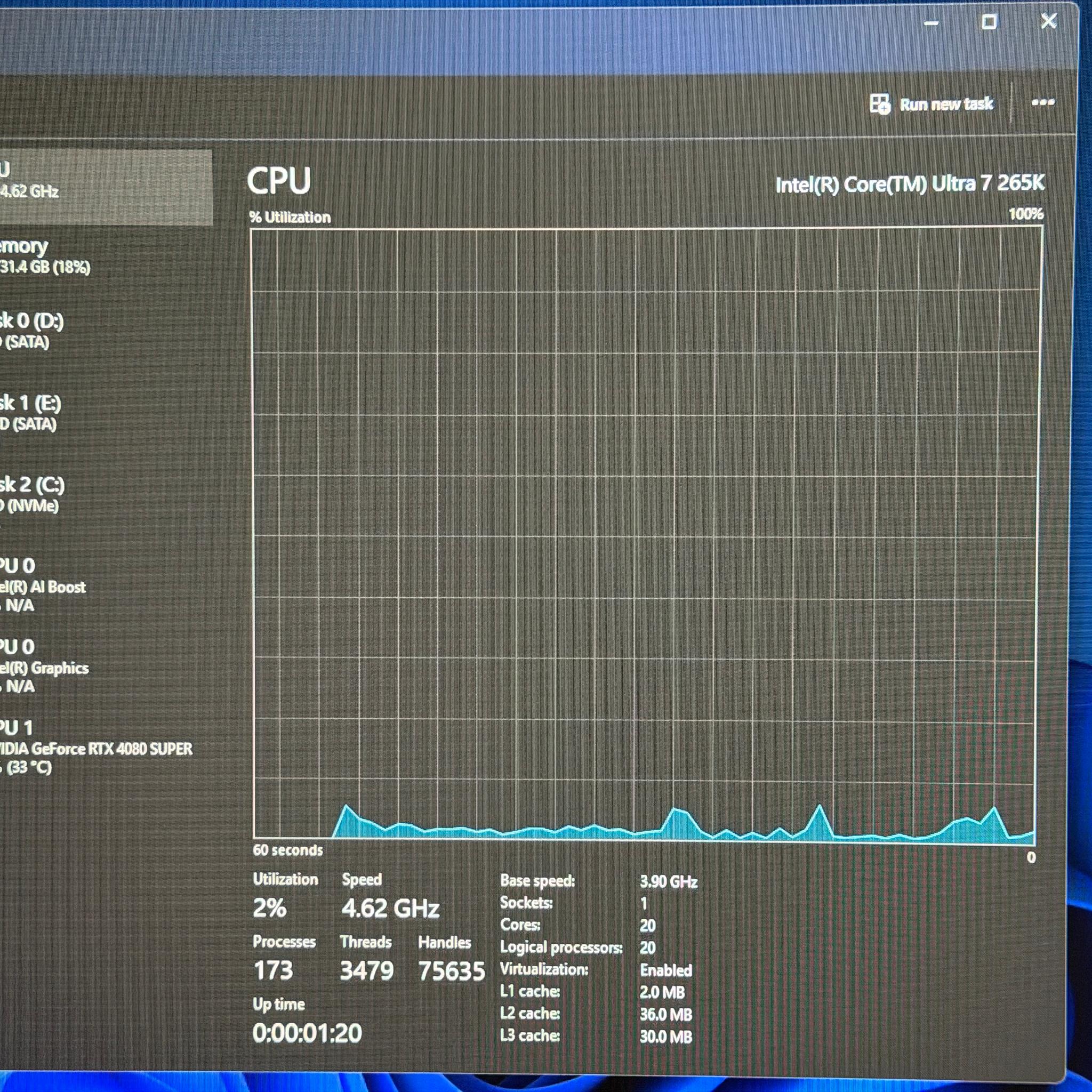 RTX 4080 SUPER | 265K | 32GB DDR5 | 5TB Storage