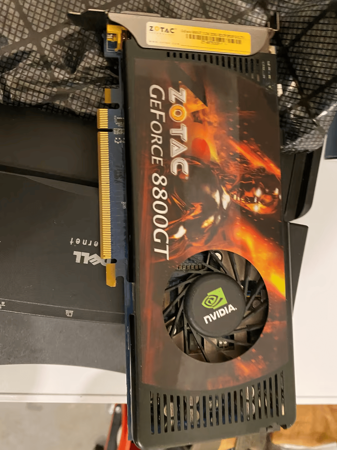 Zotac 8800gt, Ugly Silver Surfer edition