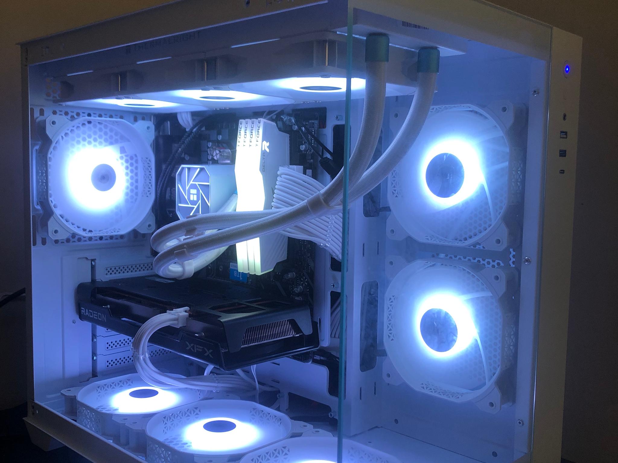 The pearly white 1440p gaming pc. with Ethernet/Wi-Fi/Bluetooth.