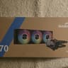 SAMA L70 360MM Black ARGB AIO Cooler LGA 1700/1851/AM5/AM4 Sockets Brand New Sealed