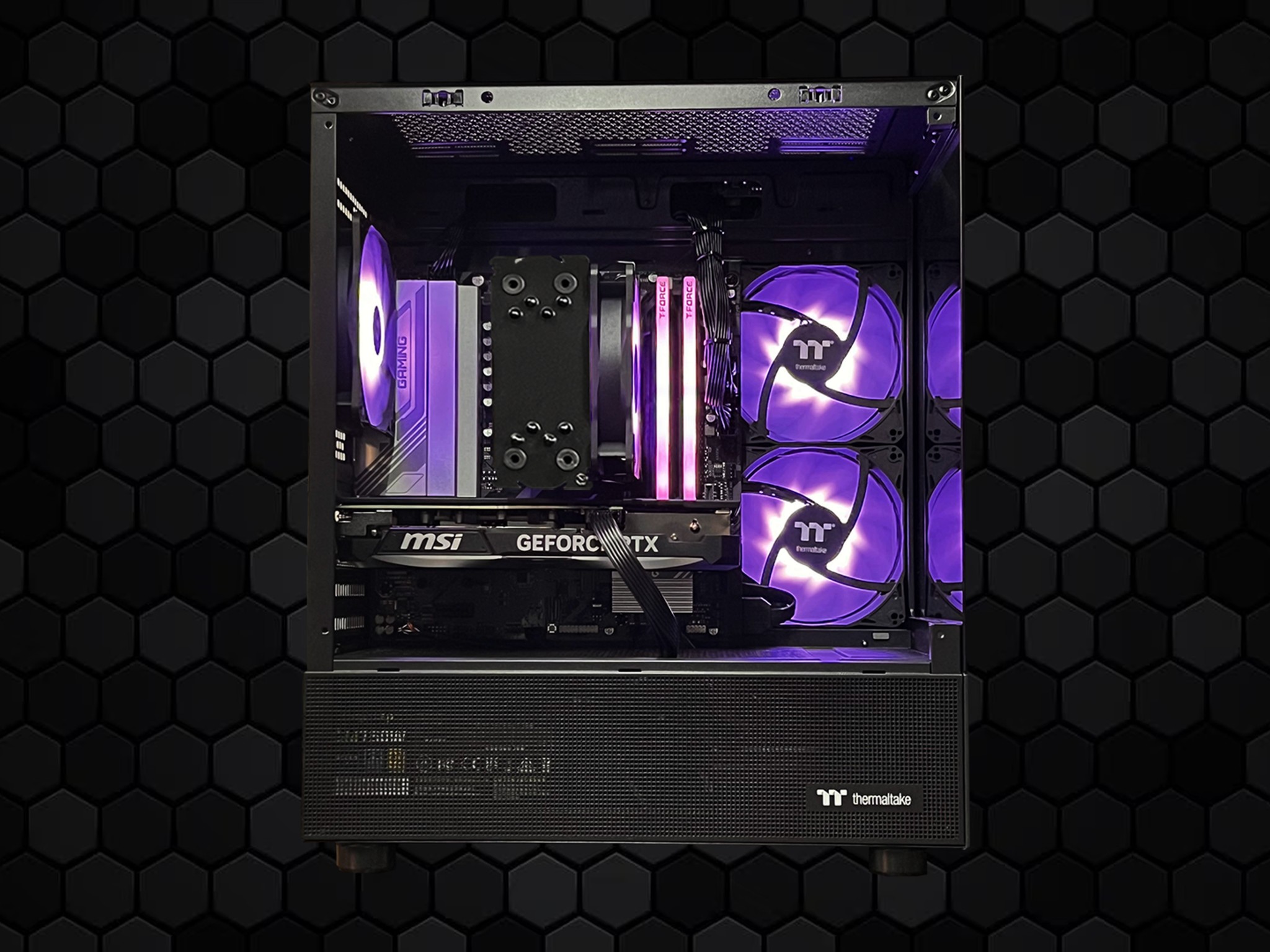7600X | RTX 4060 Ti 8GB | 32GB DDR5 | 1TB SSD | 650W Gold PSU | ARGB Fans | Essentials TT