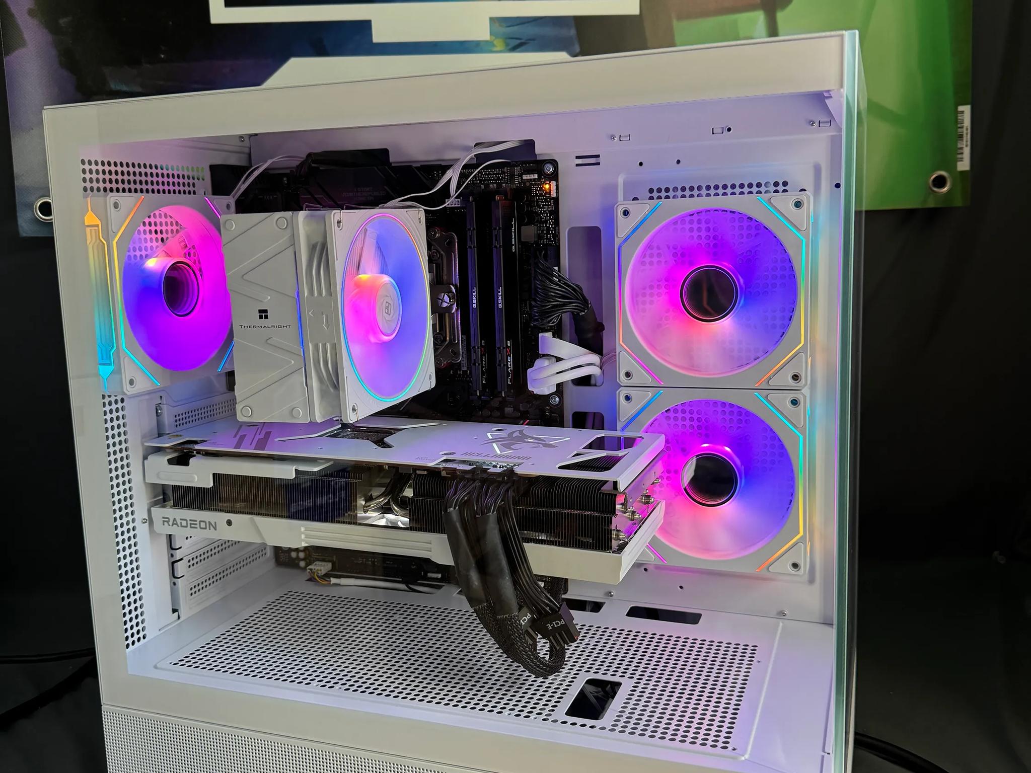RTX 7900XTX Whiteout GAMING PC Ryzen 9 7900x