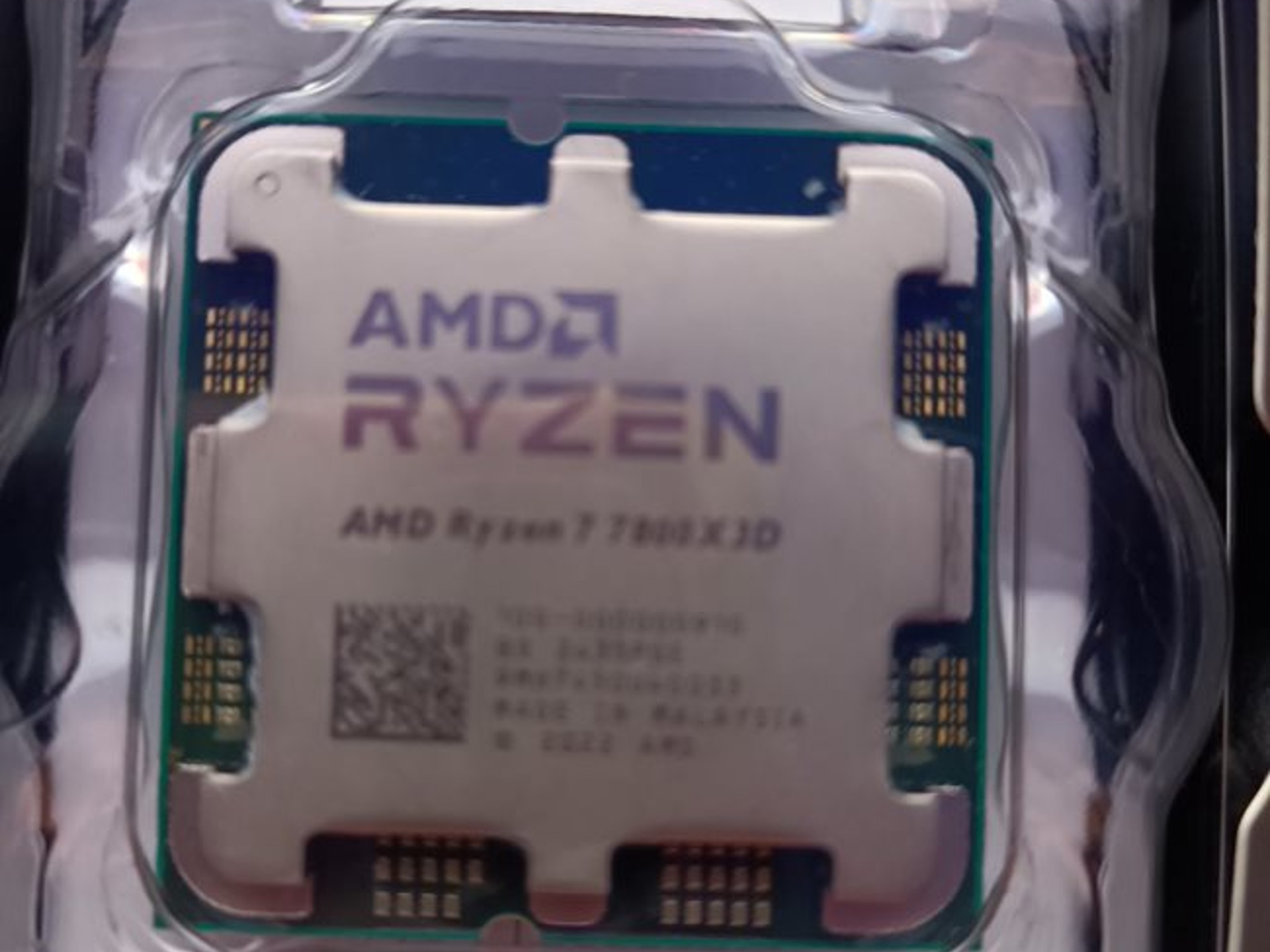 New Open Box AMD Ryzen 7 7800X3D 8-Core, 16-Thread Desktop Processor
