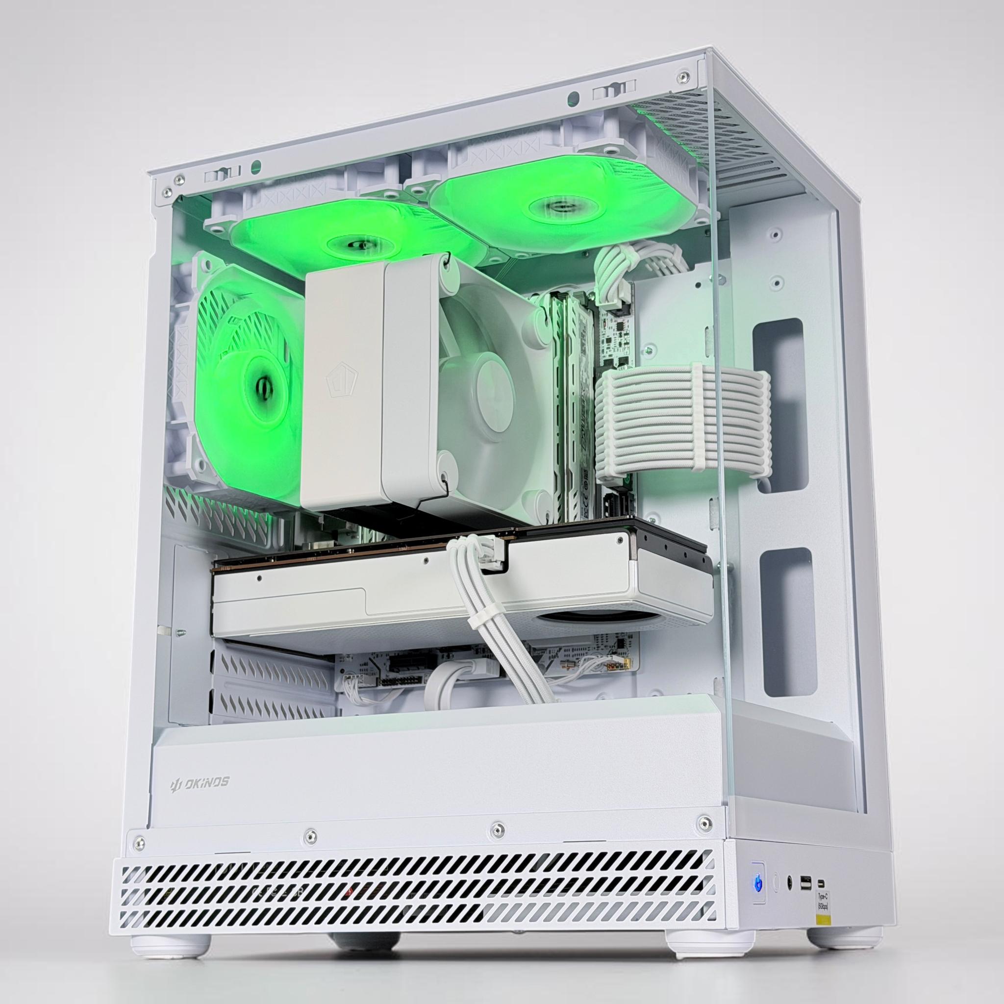 🤍🐻‍❄️Starter Gaming PC⚪AMD RX 480 8GB⚪ Intel Xeon 2670 V3 12cores( EQ=i7 5820K)⚪ 16GB DDR4⚪628GB