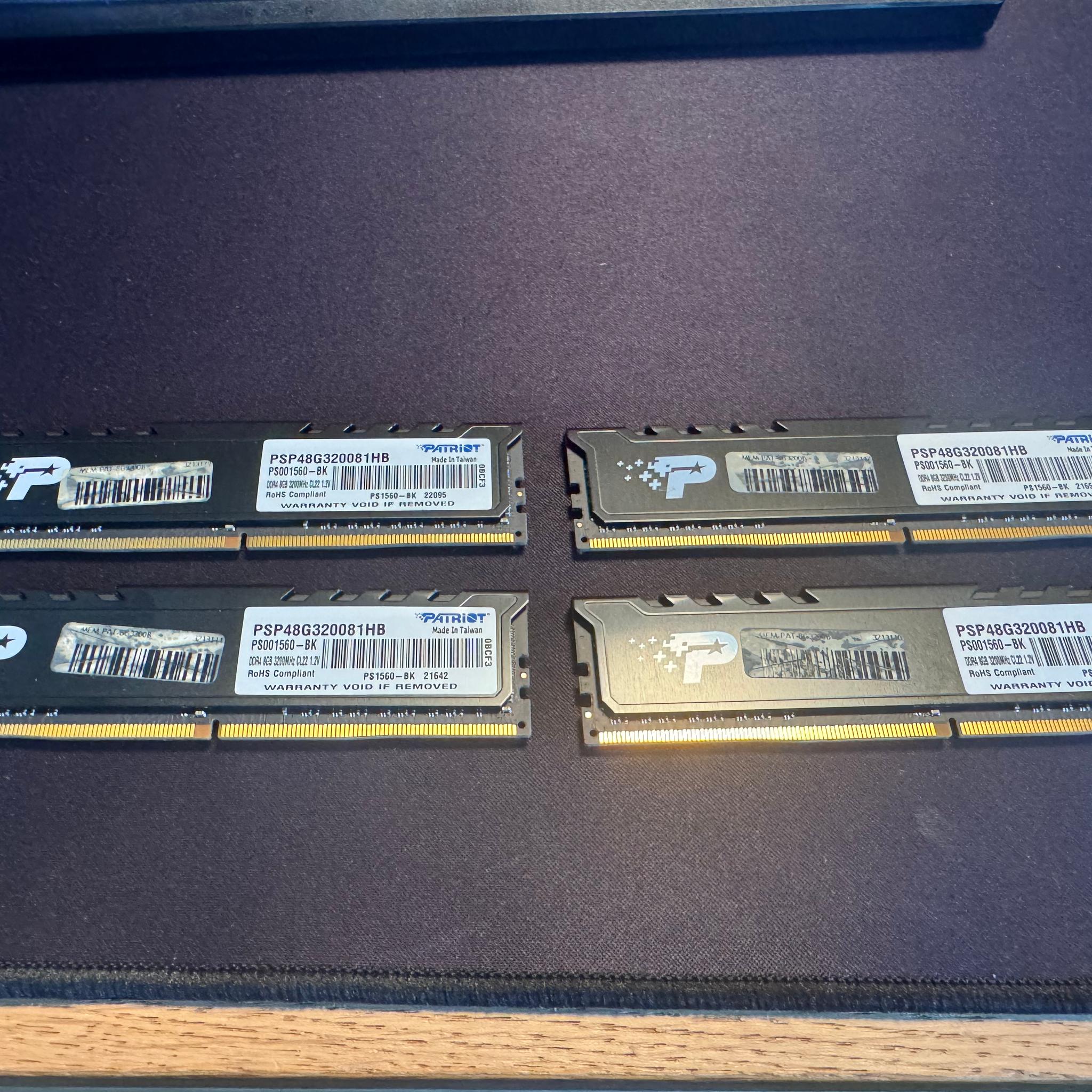 Patriot Signature Premium 32GB DDR4-3200 (4x8GB)