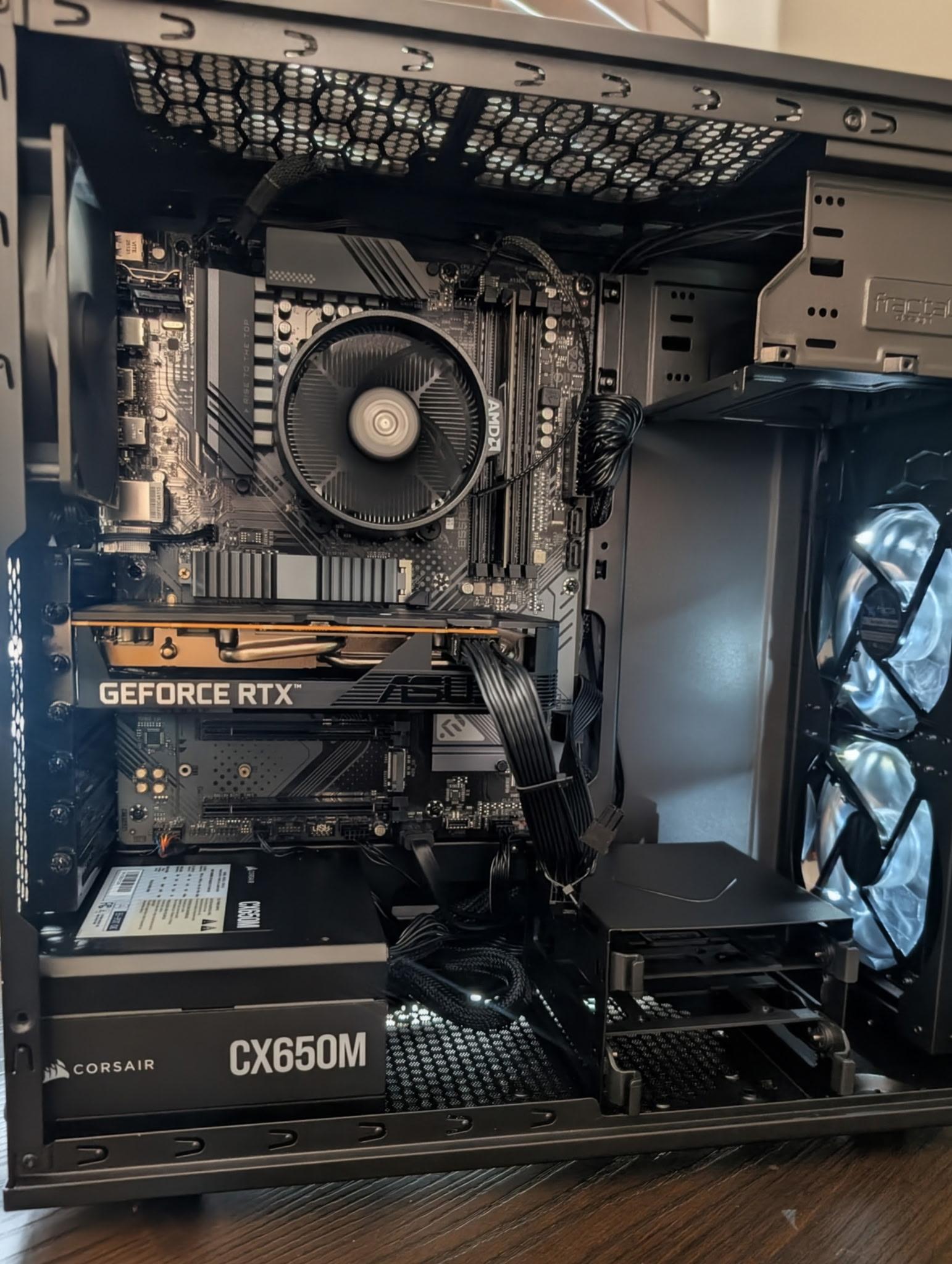 AMD Ryzen 5 5500 | RTX 5050 8GB | 16GB DDR4 | 1TB NVMe SSD | Custom Gaming PC | Windows 11 Home