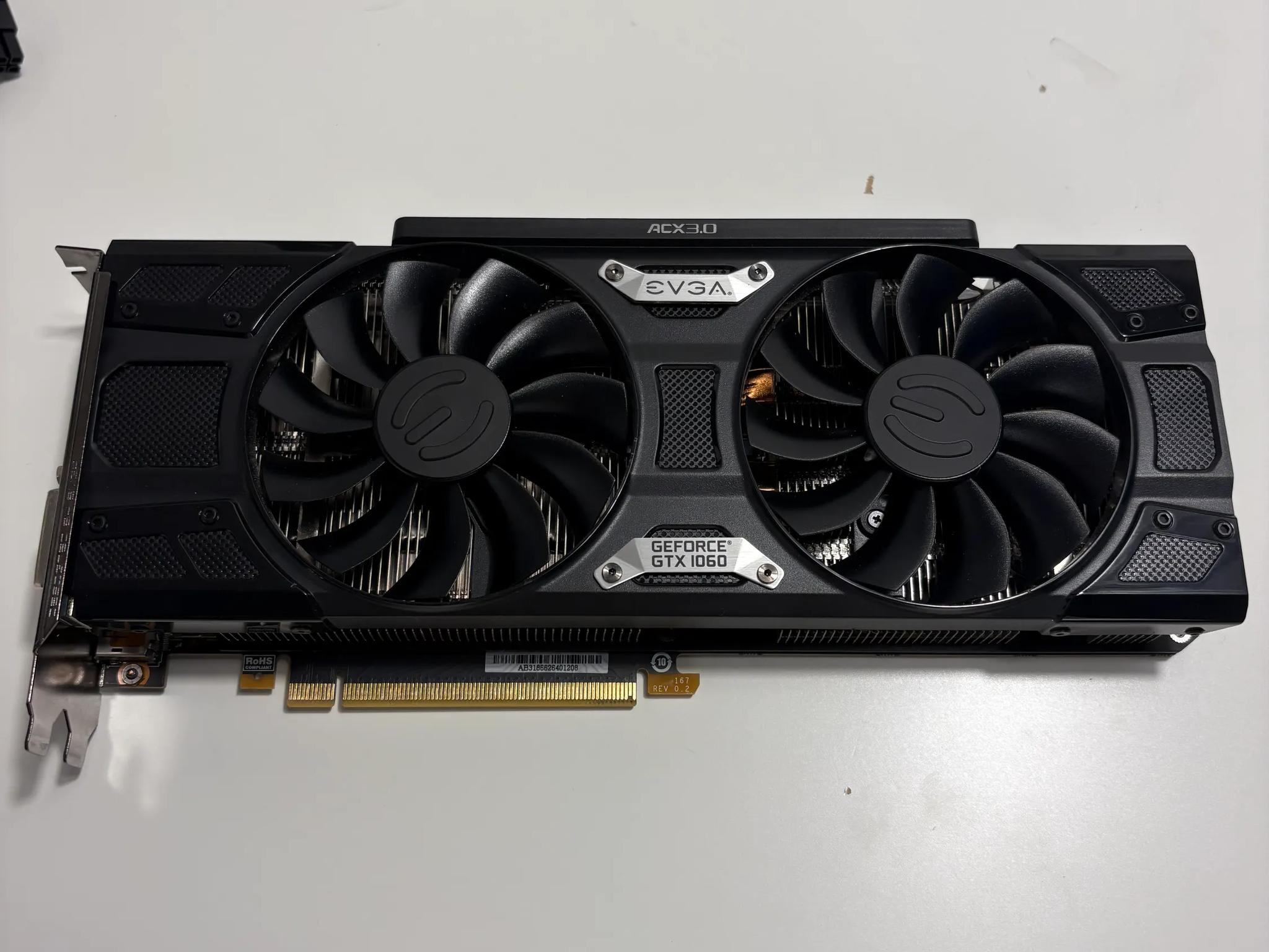 *No Boot* EVGA GTX 1060 6GB