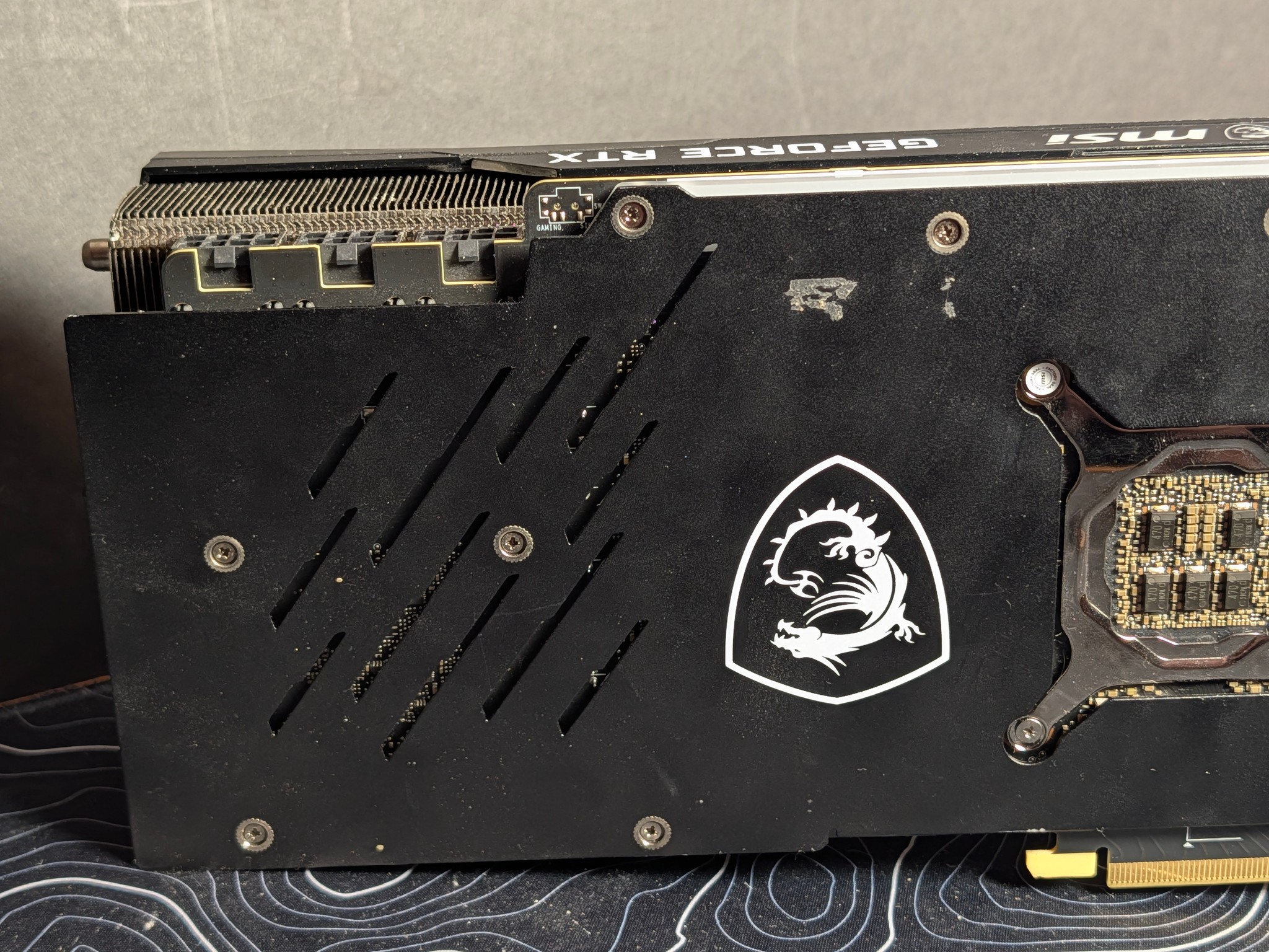 MSI GeForce RTX 3080 GAMING Z TRIO 10G LHR - For Parts