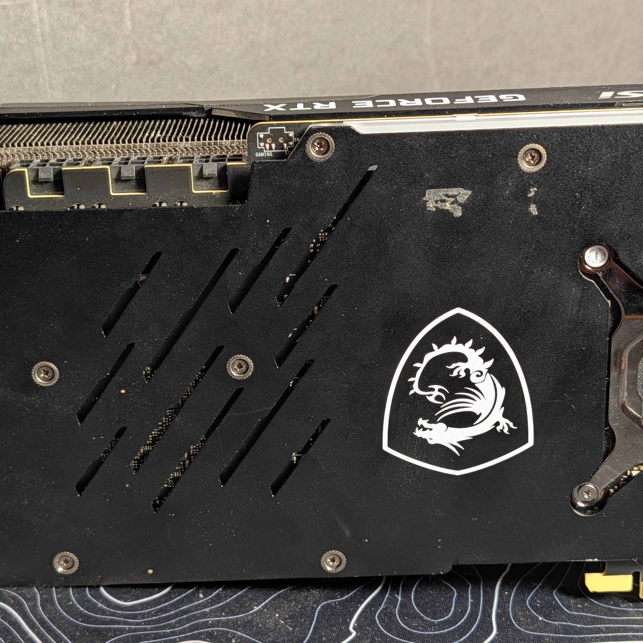 MSI GeForce RTX 3080 GAMING Z TRIO 10G LHR - For Parts