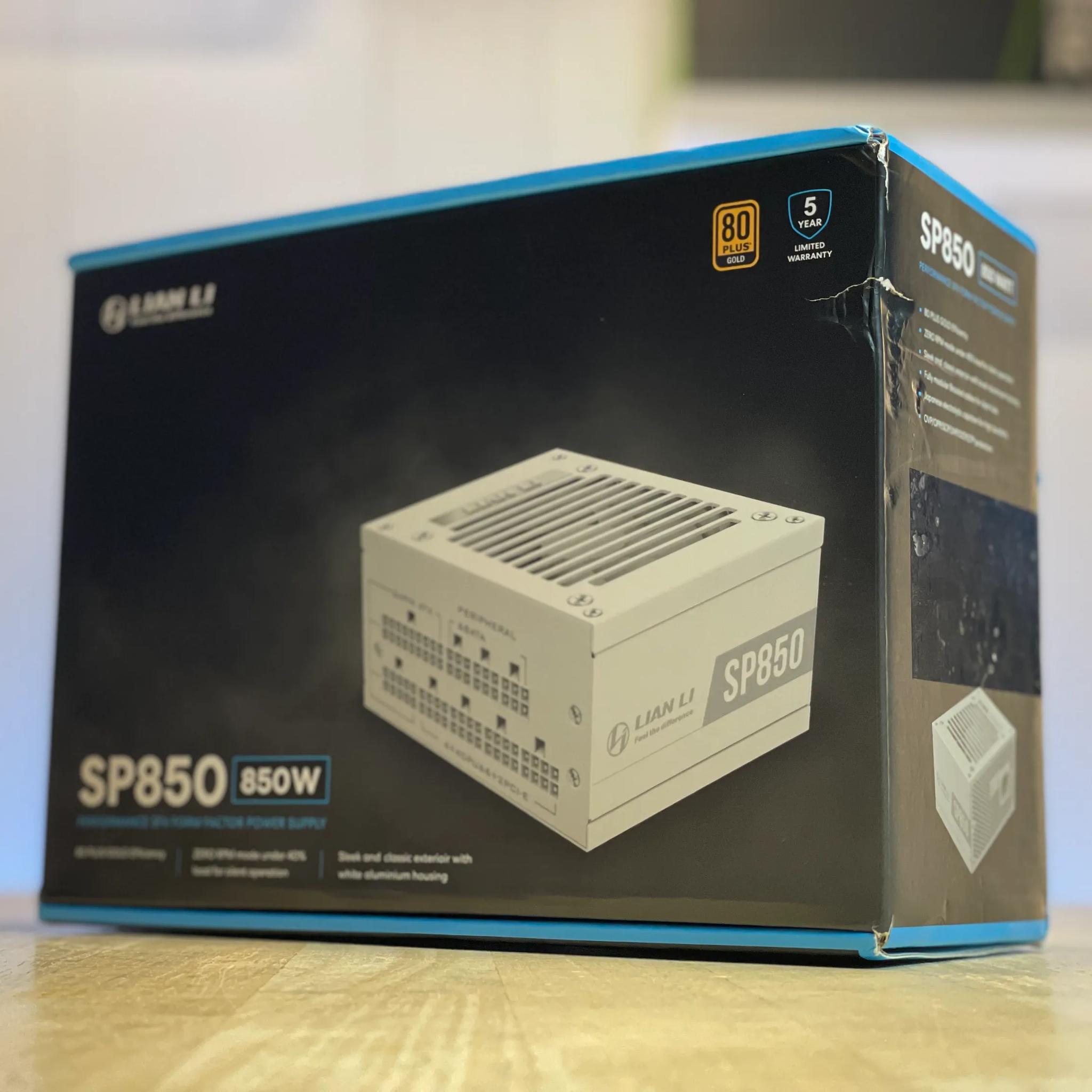 Brand New! Lian Li SP850 80+ Gold SFX White PSU