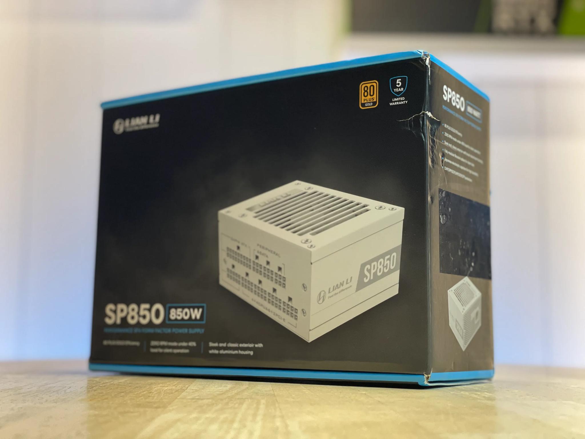 Brand New! Lian Li SP850 80+ Gold SFX White PSU
