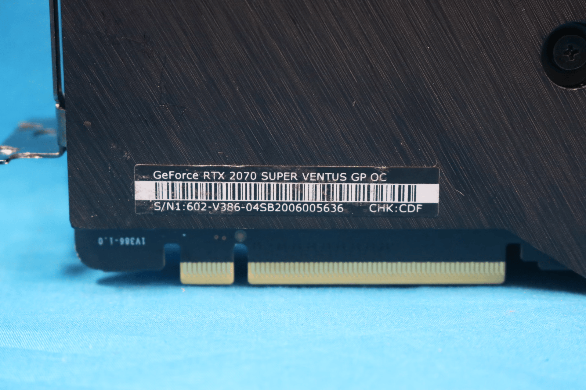 *Open Box* MSI NVIDIA GeForce RTX 2070 SUPER VENTUS GP OC 8GB GDDR6 Desktop GPU MS-V386 VER: 1.0