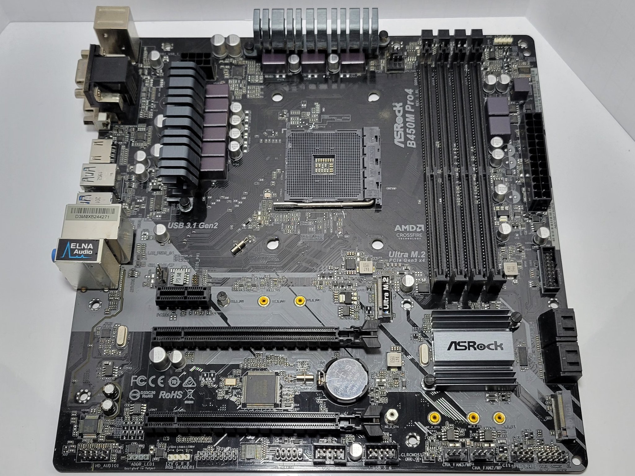 ASRock B450m Pro4