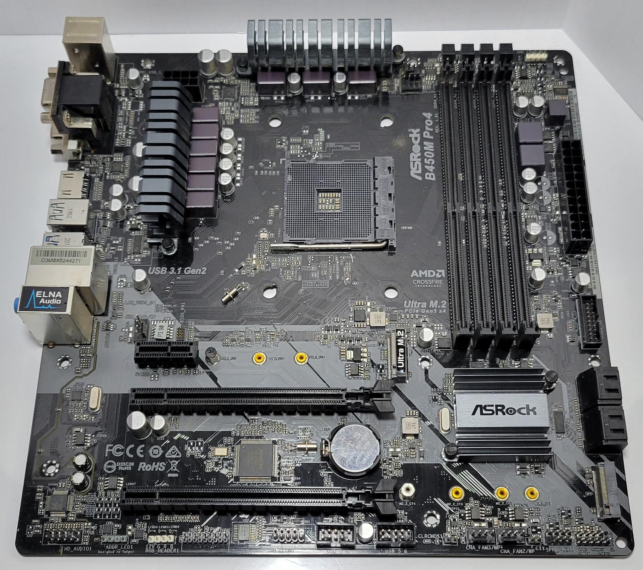 ASRock B450m Pro4