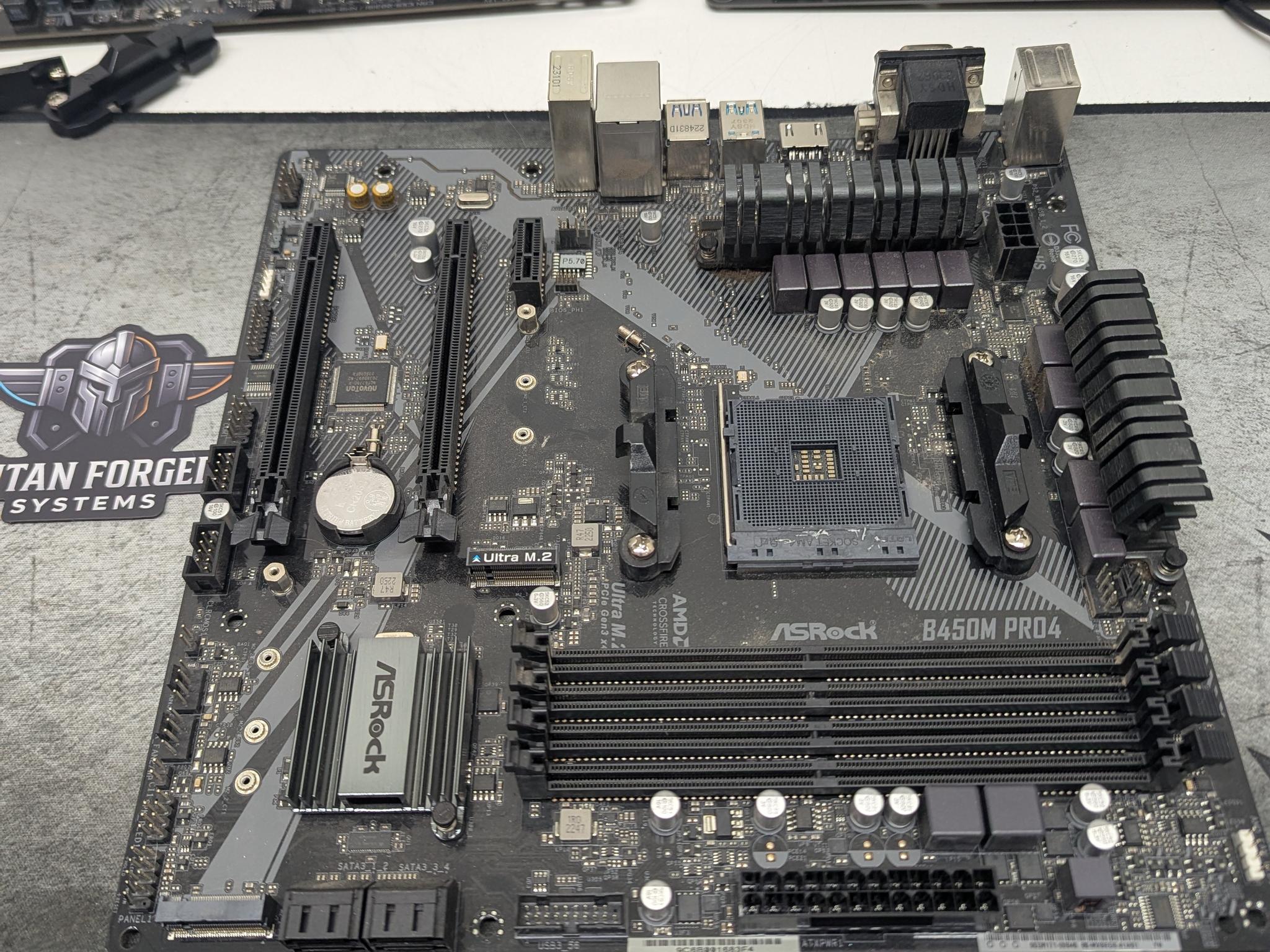 🧩 ASRock B450M PRO4 R2.0 | AM4 Micro ATX Motherboard