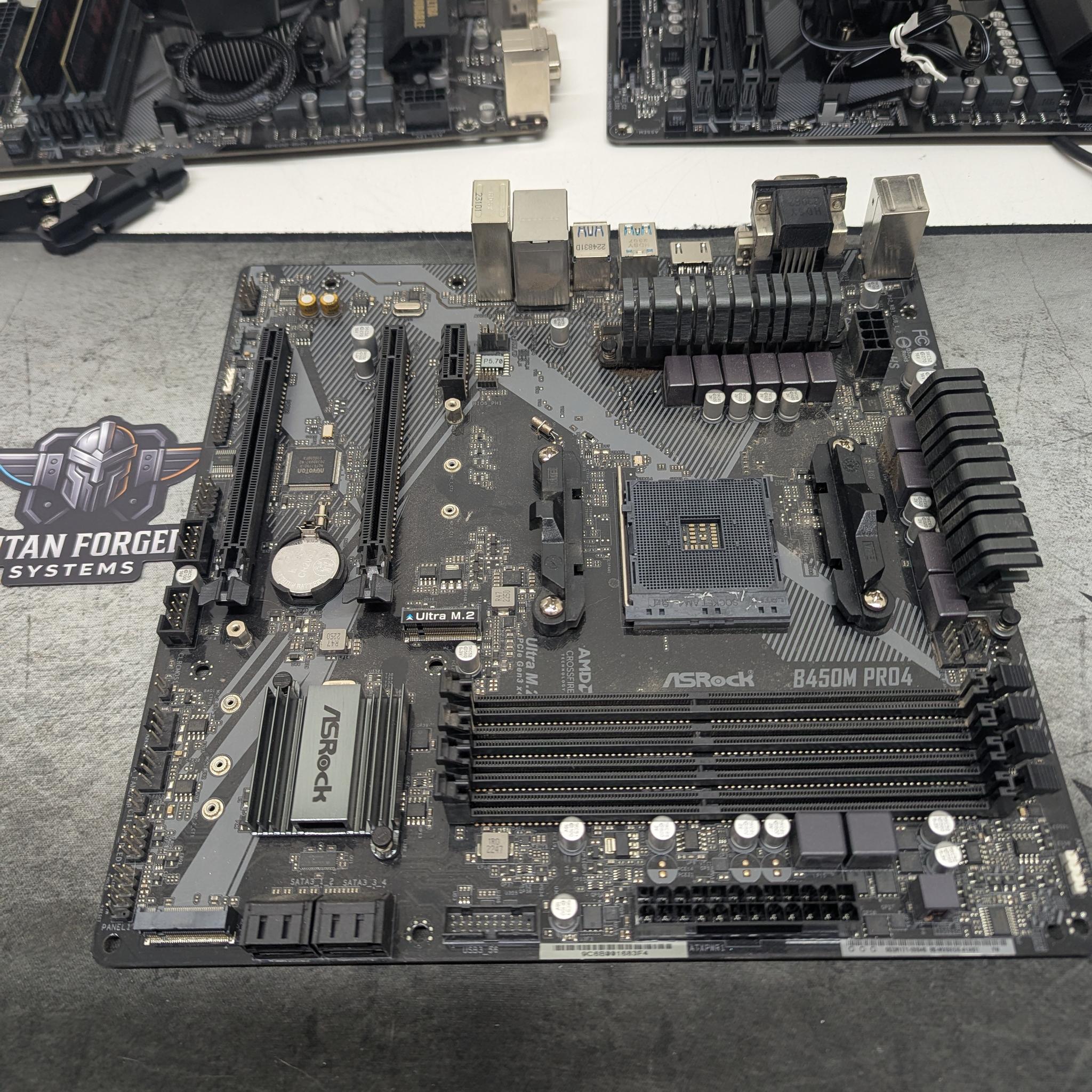 🧩 ASRock B450M PRO4 R2.0 | AM4 Micro ATX Motherboard
