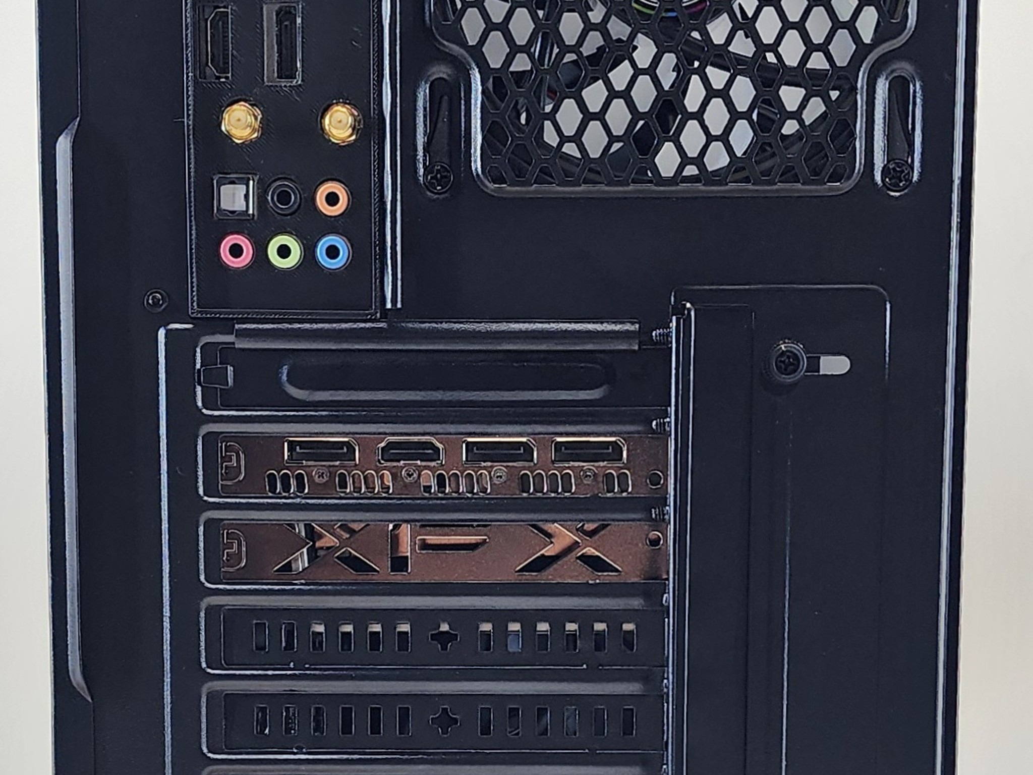 Gaming PC Ryzen 7 5700X 16GB RAM 500GB SSD RX 6750 XT 12GB Windows 11 Computer