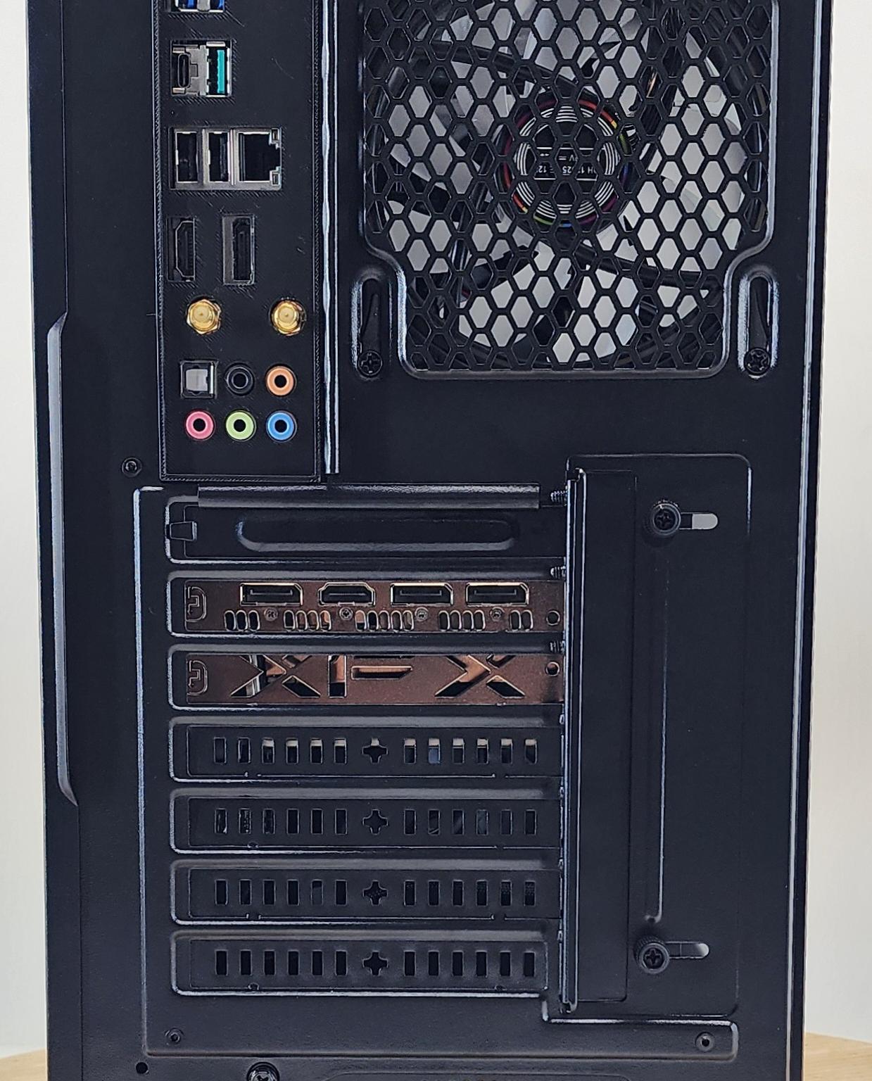 Gaming PC Ryzen 7 5700X 16GB RAM 500GB SSD RX 6750 XT 12GB Windows 11 Computer