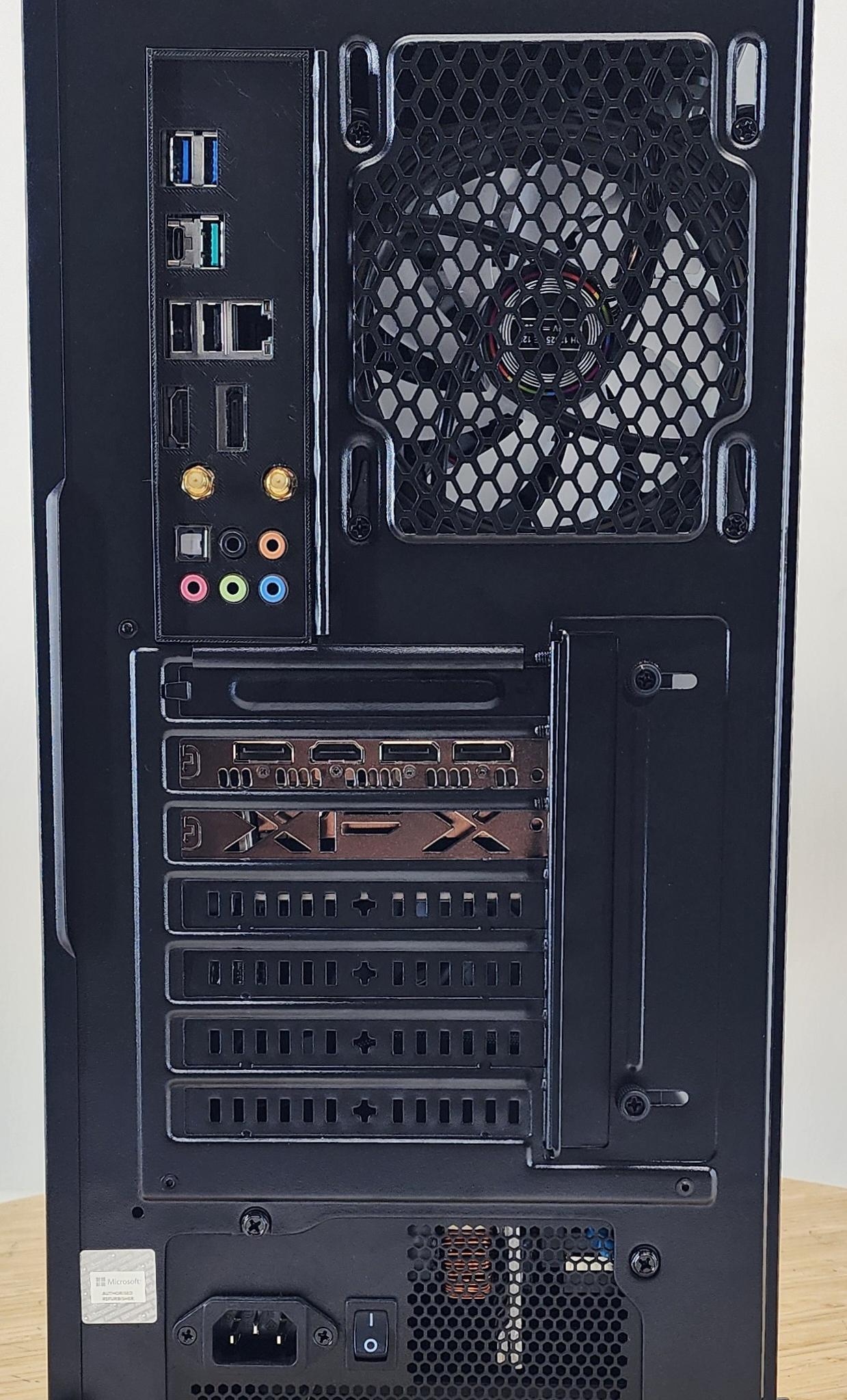 Gaming PC Ryzen 7 5700X 16GB RAM 500GB SSD RX 6750 XT 12GB Windows 11 Computer