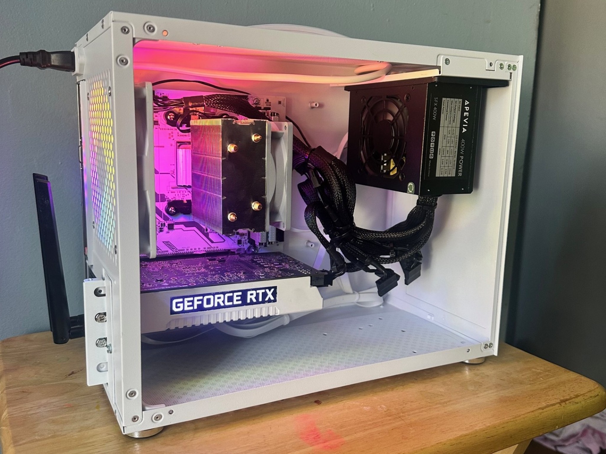 Ryzen 5 5500|Rtx 2060|B450|512g M.2 NVME|16g DDR4|400w SFX PSU|PowerTrain Case|Ice200 PRO
