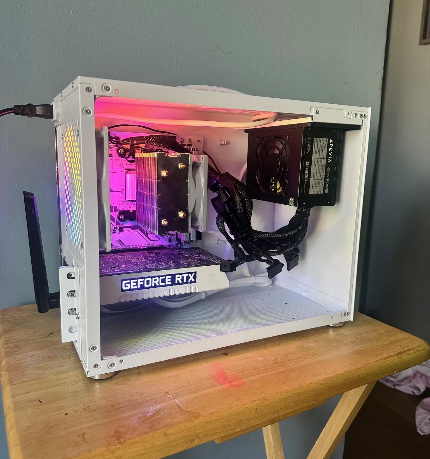 Ryzen 5 5500|Rtx 2060|B450|512g M.2 NVME|16g DDR4|400w SFX PSU|PowerTrain Case|Ice200 PRO