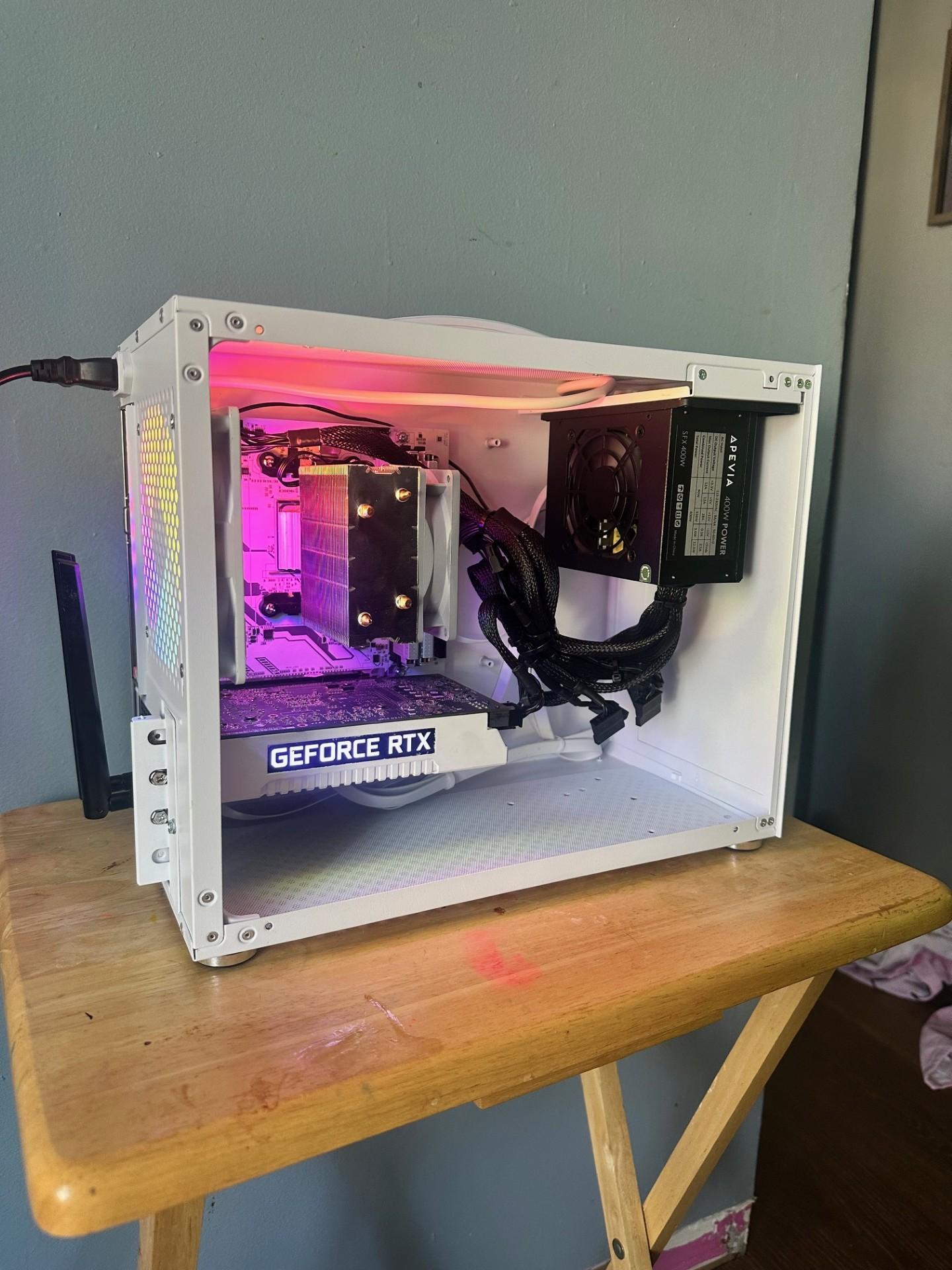 Ryzen 5 5500|Rtx 2060|B450|512g M.2 NVME|16g DDR4|400w SFX PSU|PowerTrain Case|Ice200 PRO