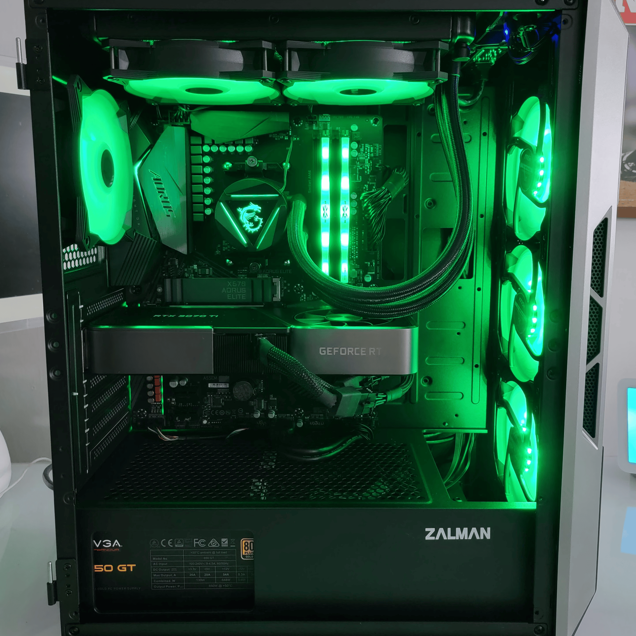 High End Gaming PC - Featuring Ryzen 7 5800x and RTX 3070 ti Founders