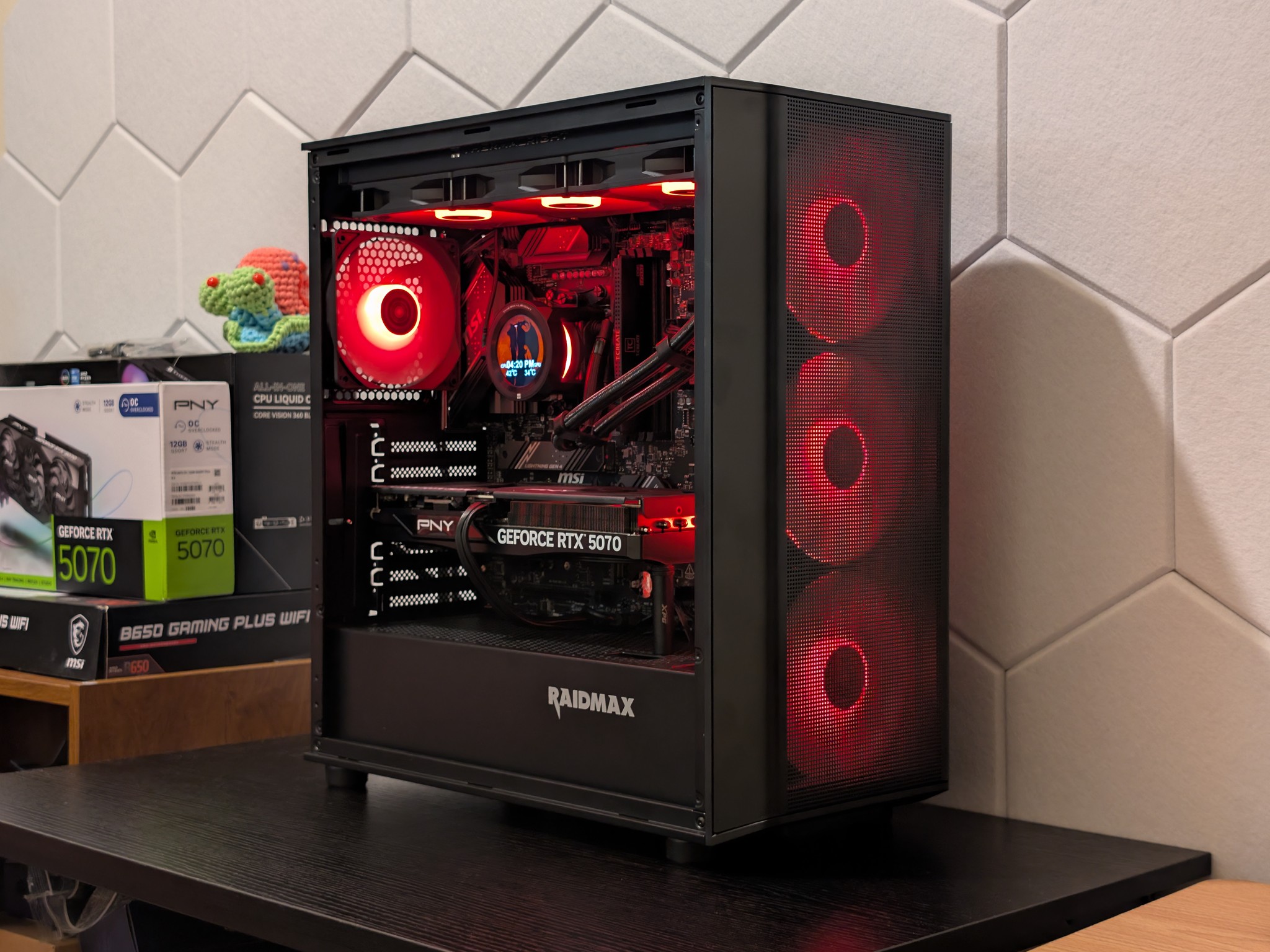 🐈‍⬛🔥1440p Gaming Beast | RTX 5070 | Ryzen 5 7600X | 1TB SSD | 32GB RAM | WiFi 6 & Bluetooth🔥🐈‍⬛