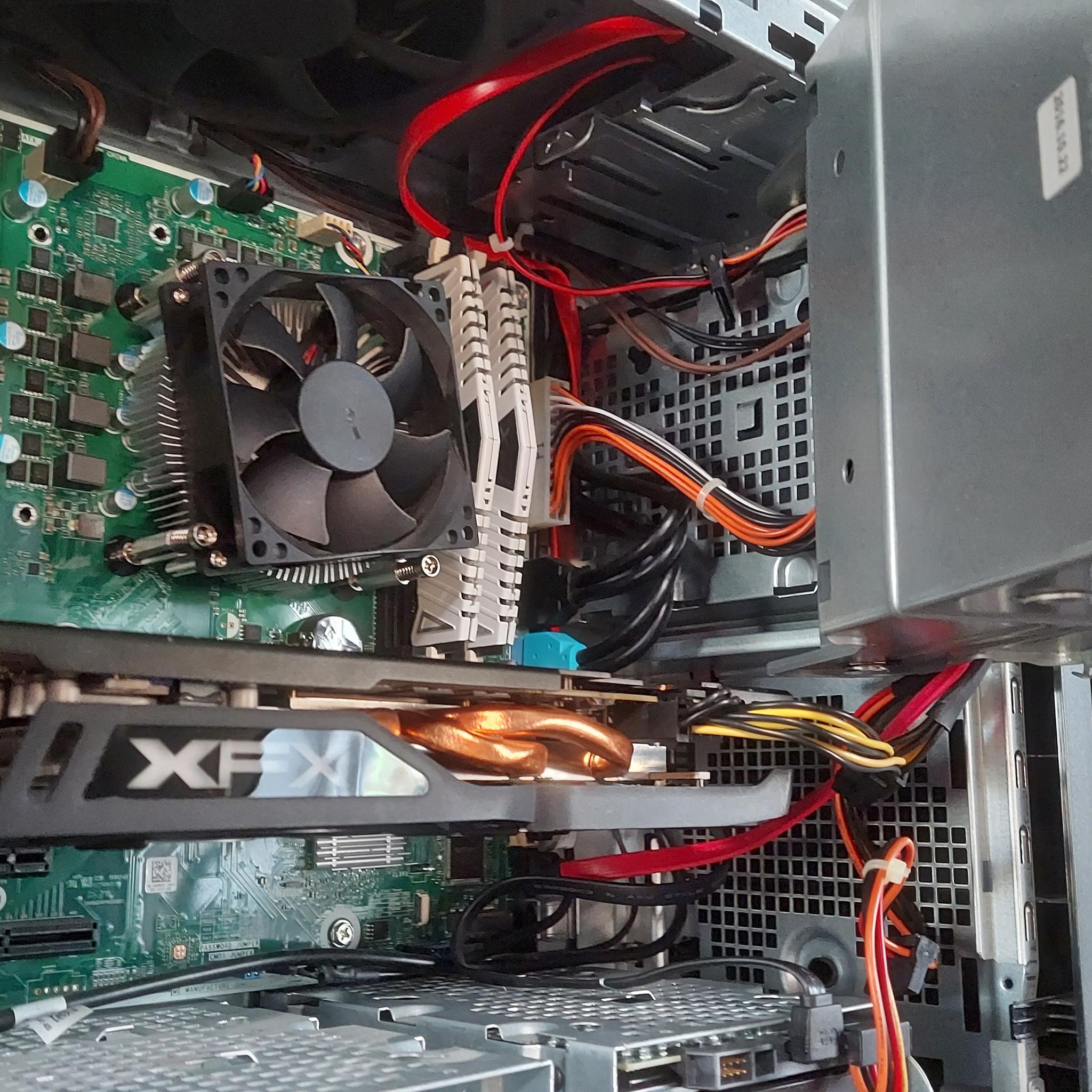 Dell XPS gaming PC, i7-6700, RX 480 4GB, 16GB RAM, 256gb SSD, 1TB HDD