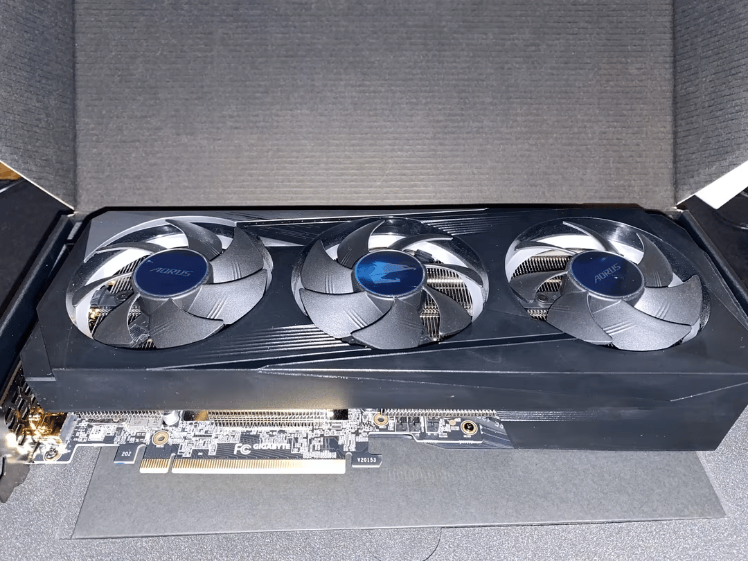 GIGABYTE AORUS GeForce RTX 3060 ELITE - Basically new