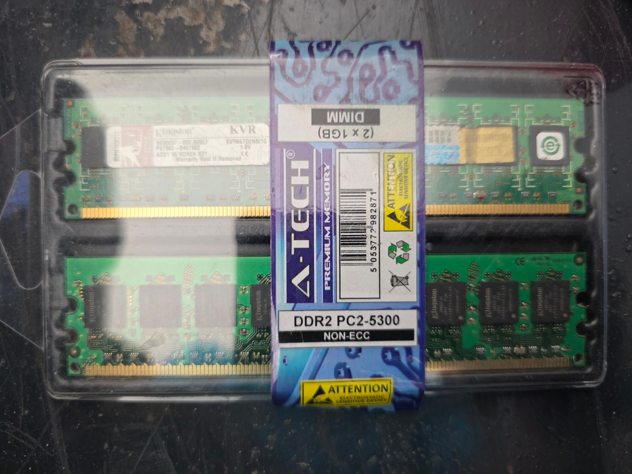 Samsung, Atech, Lenovo, HP, Elpida Used Memory Ram