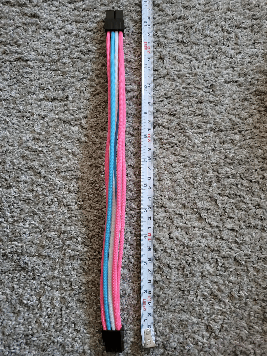 Sleeved 8 pin gpu cable