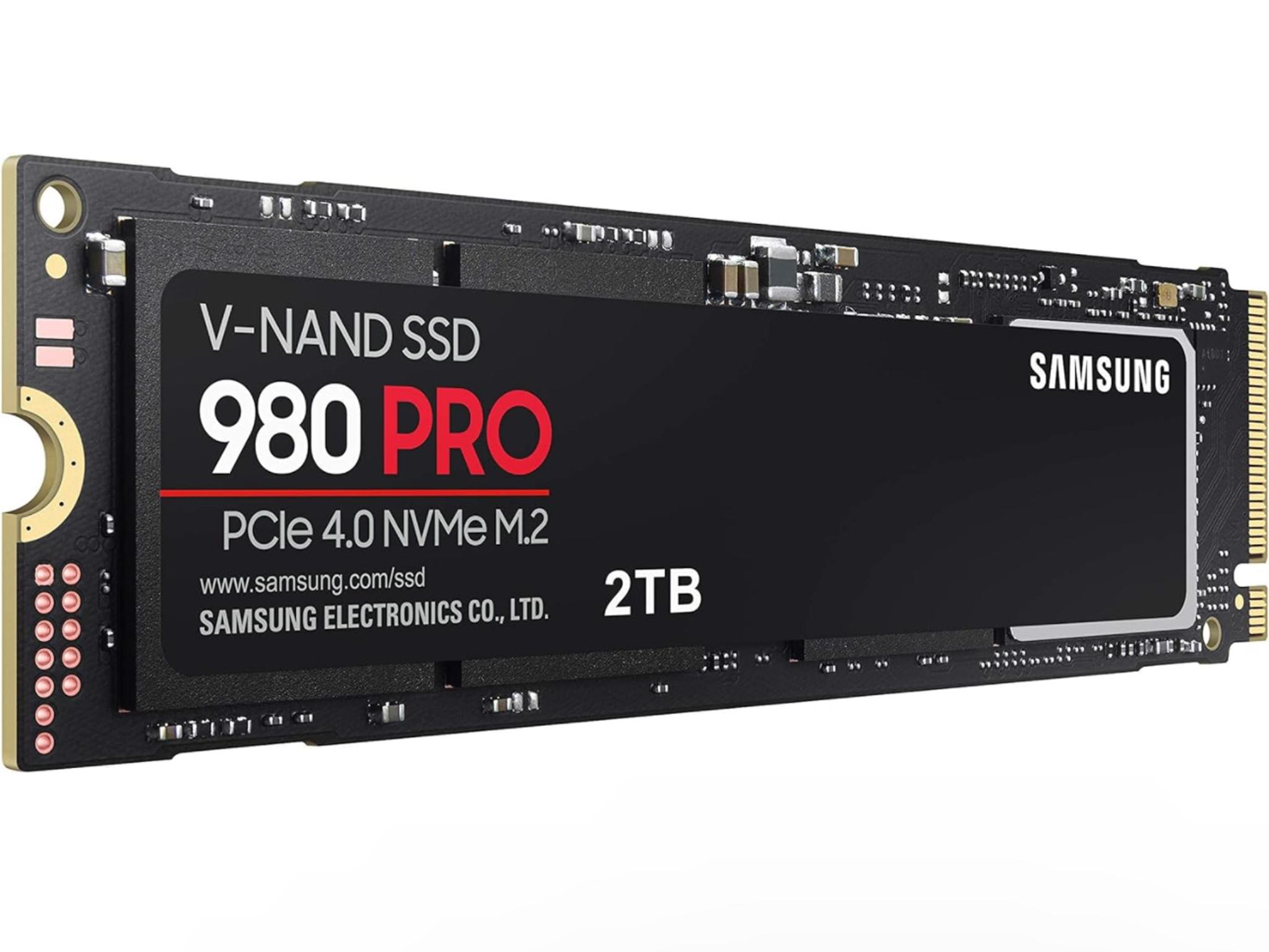 2TB SAMSUNG 980 PRO SSD PCIe NVMe Gen 4 Gaming M.2 Internal Solid State