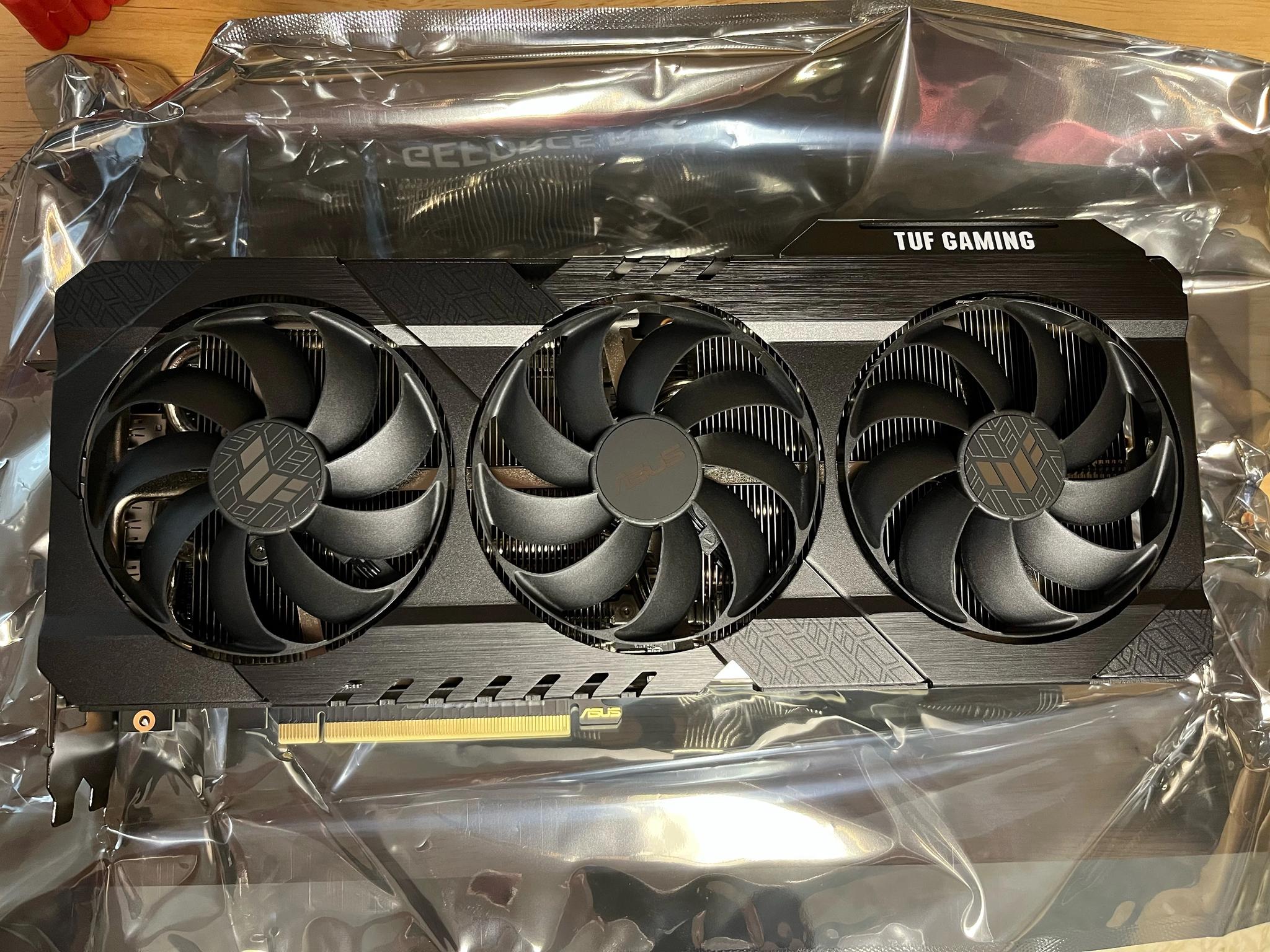 Used: ASUS TUF Gaming RTX 3080 10GB LHR