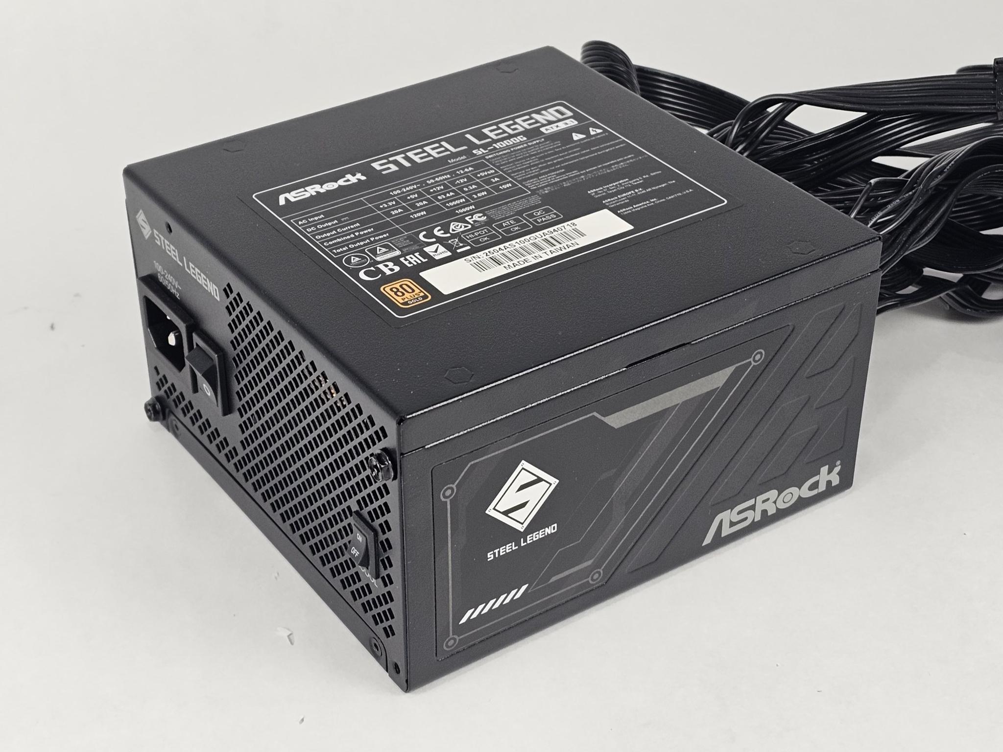 1000 Watt PSU ASRock Steel Legend SL-1000G Power Supply