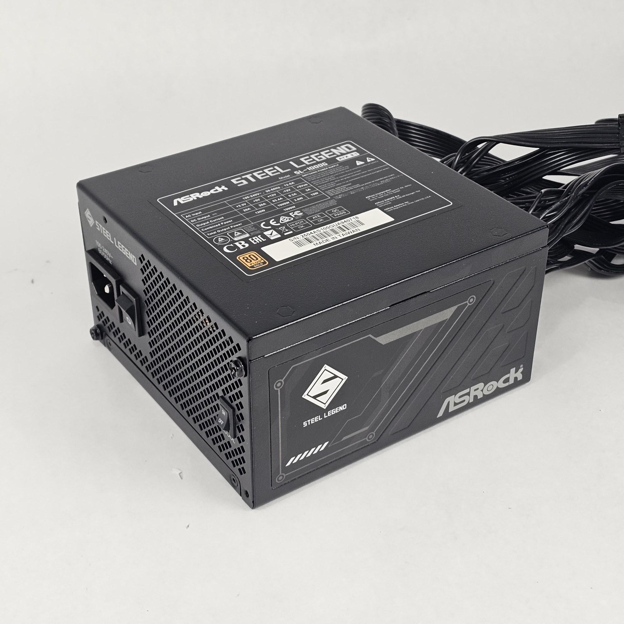 1000 Watt PSU ASRock Steel Legend SL-1000G Power Supply