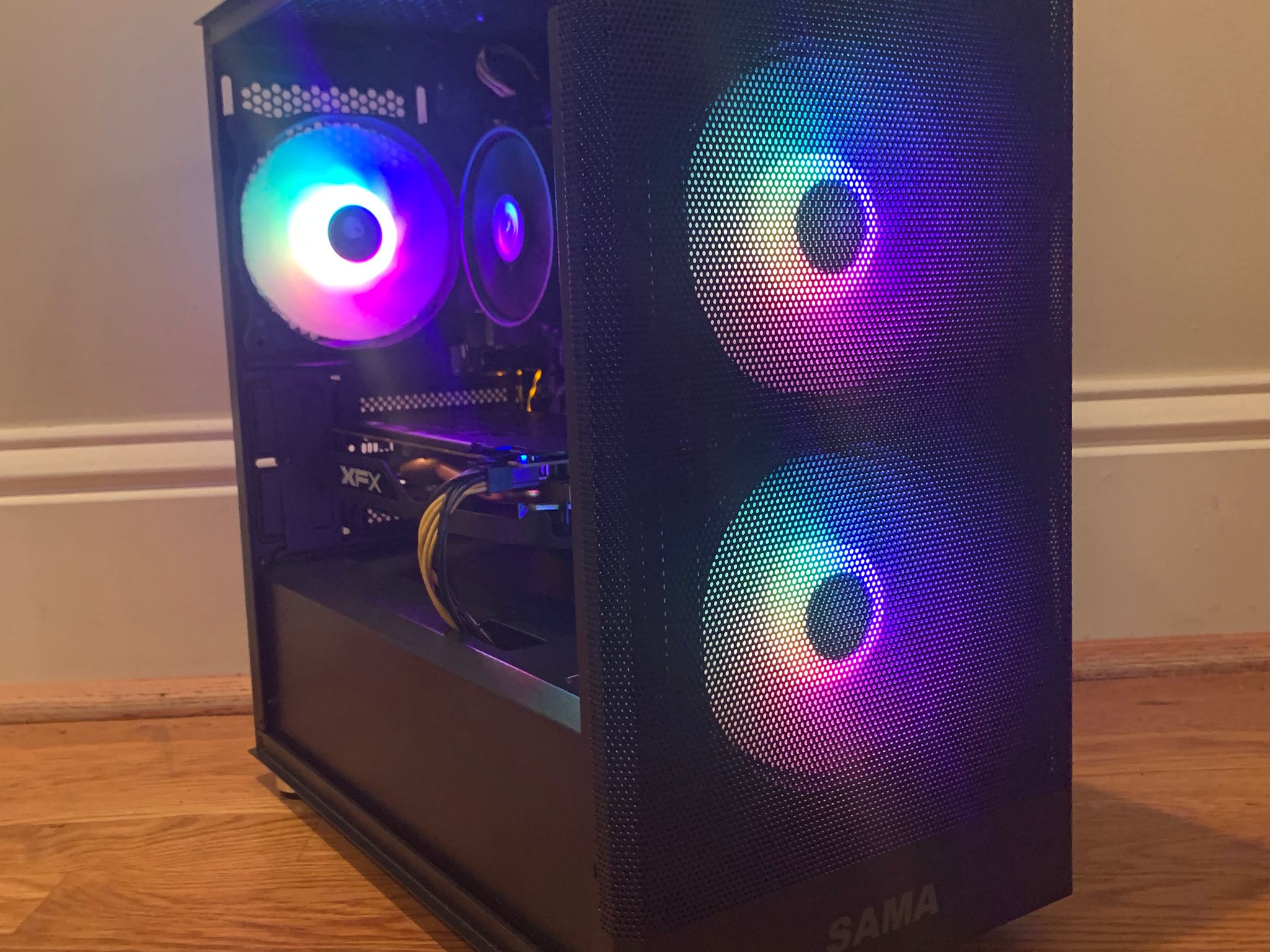 RX 580 8GB R5 2300x FORTNITE READY CUSTOM GAMING PC 16GB RAM 1000GB WINDOWS 10 aRGB LIGHTING WINDOWS