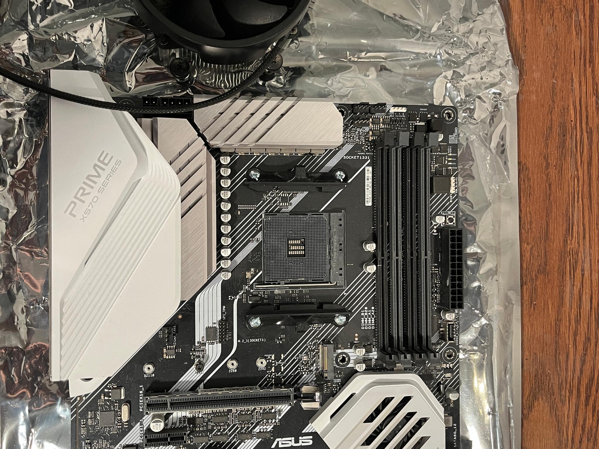 ASUS Prime X570-Pro Ryzen 3 AM4 with PCIe Gen4, Dual M.2, ATX-Motherboard