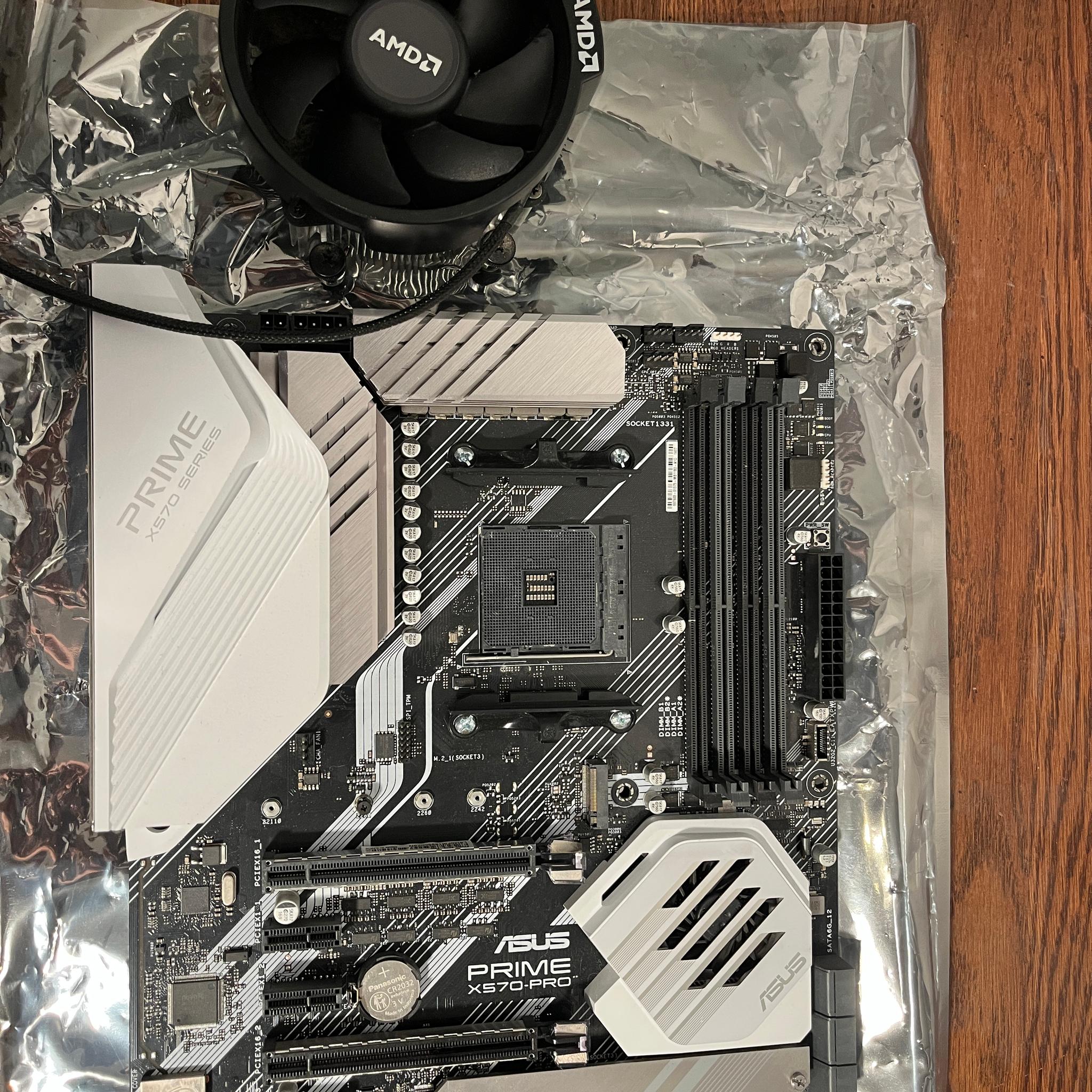 ASUS Prime X570-Pro Ryzen 3 AM4 with PCIe Gen4, Dual M.2, ATX-Motherboard