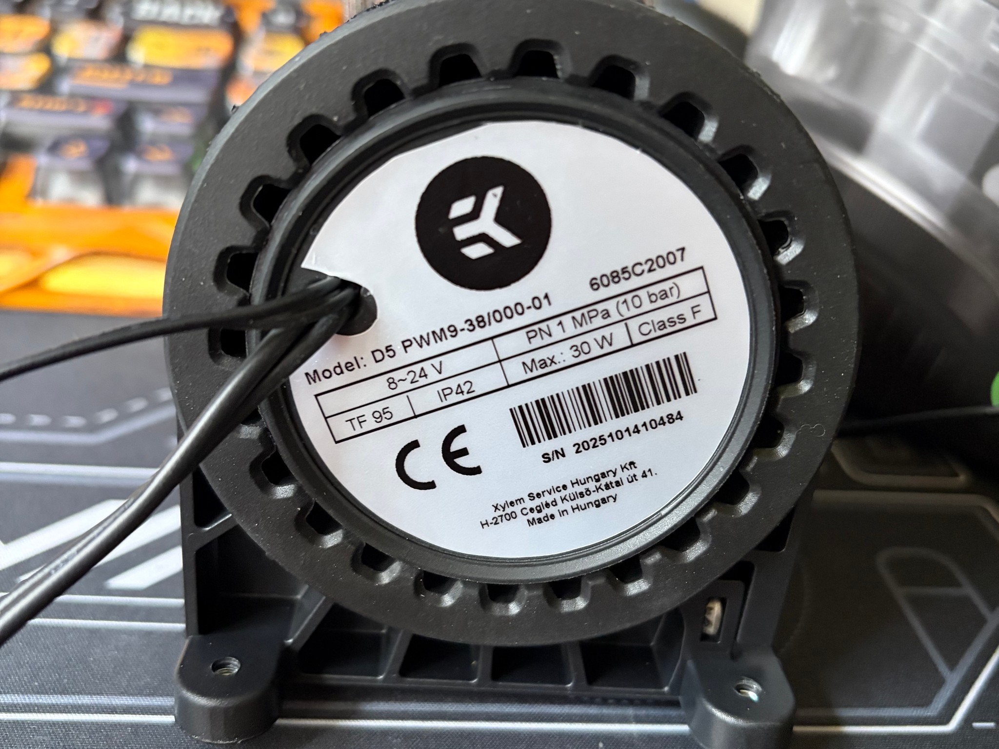 EK-Quantum Kinetic TBE 200 D5 PWM D-RGB - Acetal