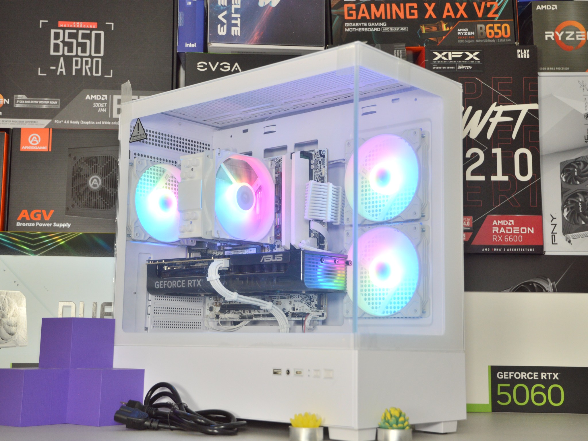 🌨️🌨️ | RTX 5060Ti 8GB| RYZEN 5 8400F | 16 GB DDR5 RAM | 1TB NVME SSD | Snowed In |
