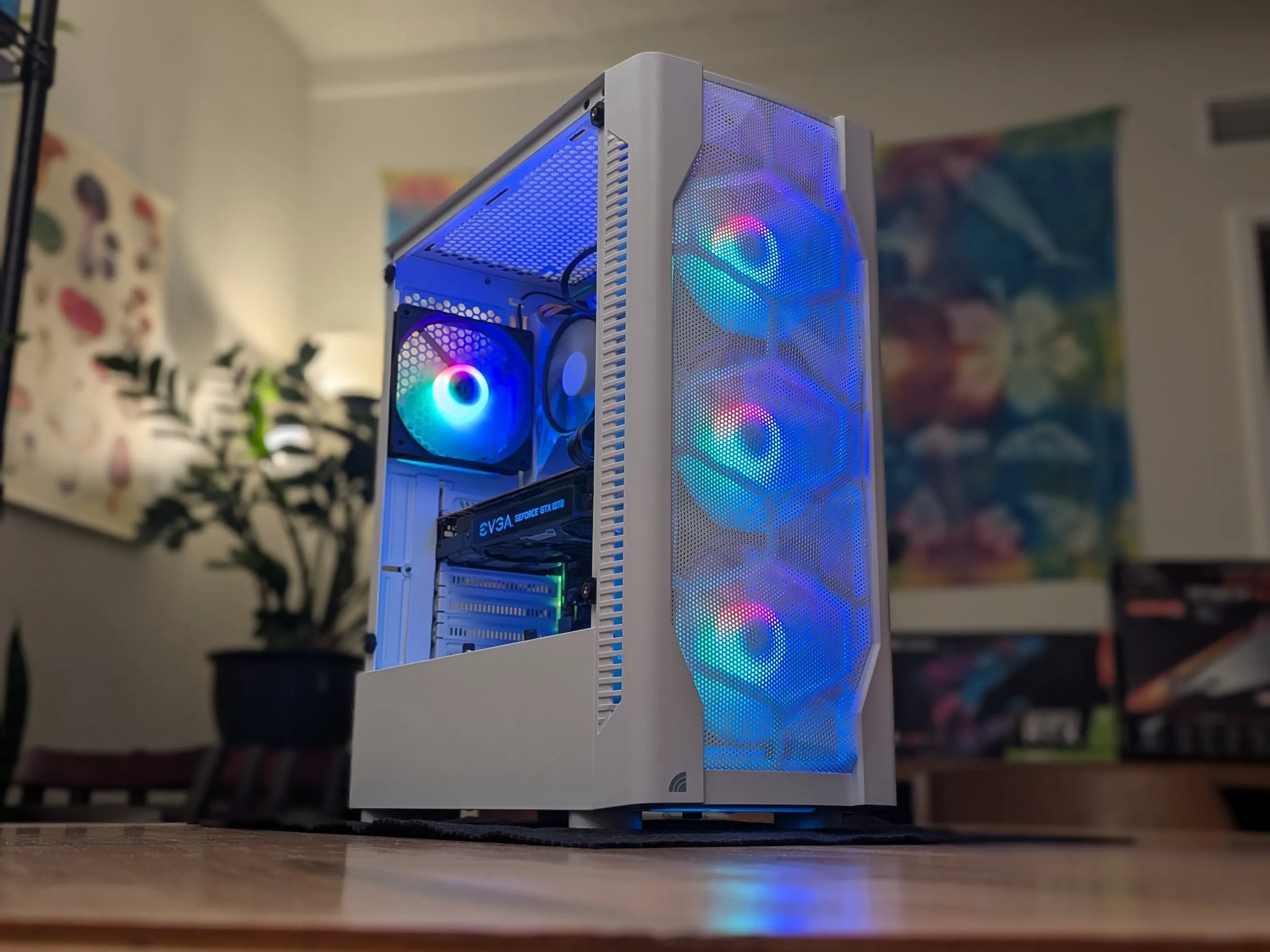 💠 Altair - White Gaming PC | GTX 1070 | i5-7500 | 16GB RAM | 512GB NVMe | WiFi & Windows 10 💠