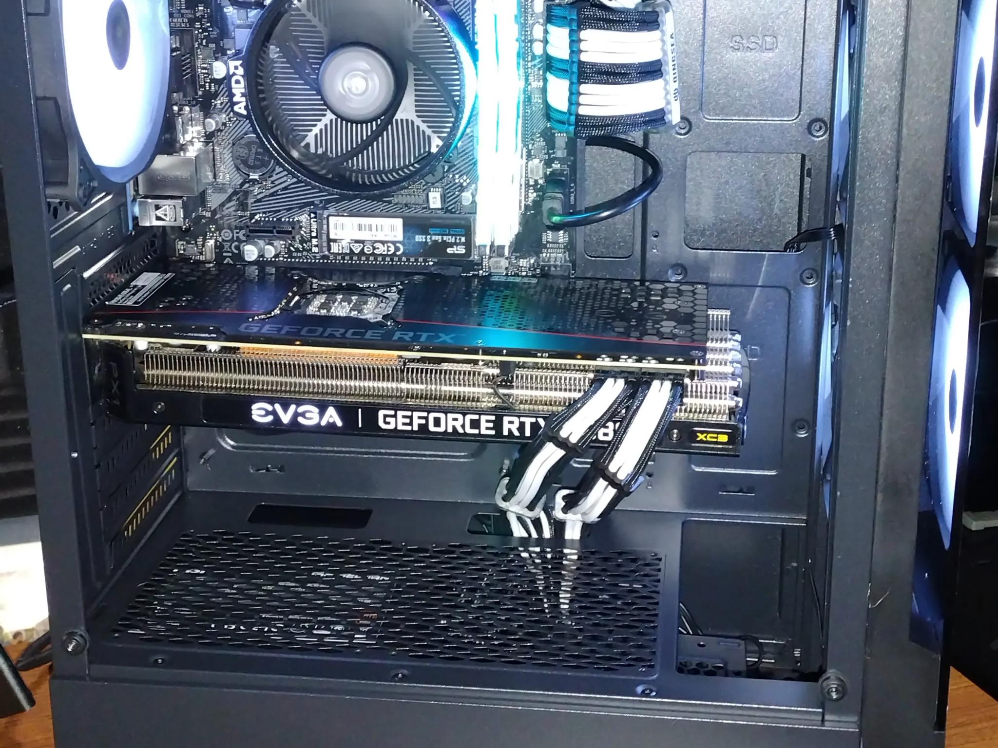 *NEW!* Asrock Gaming PC - EVGA RTX 3080, Ryzen 5, 16gb, 1TB S.P. Nvme SSD