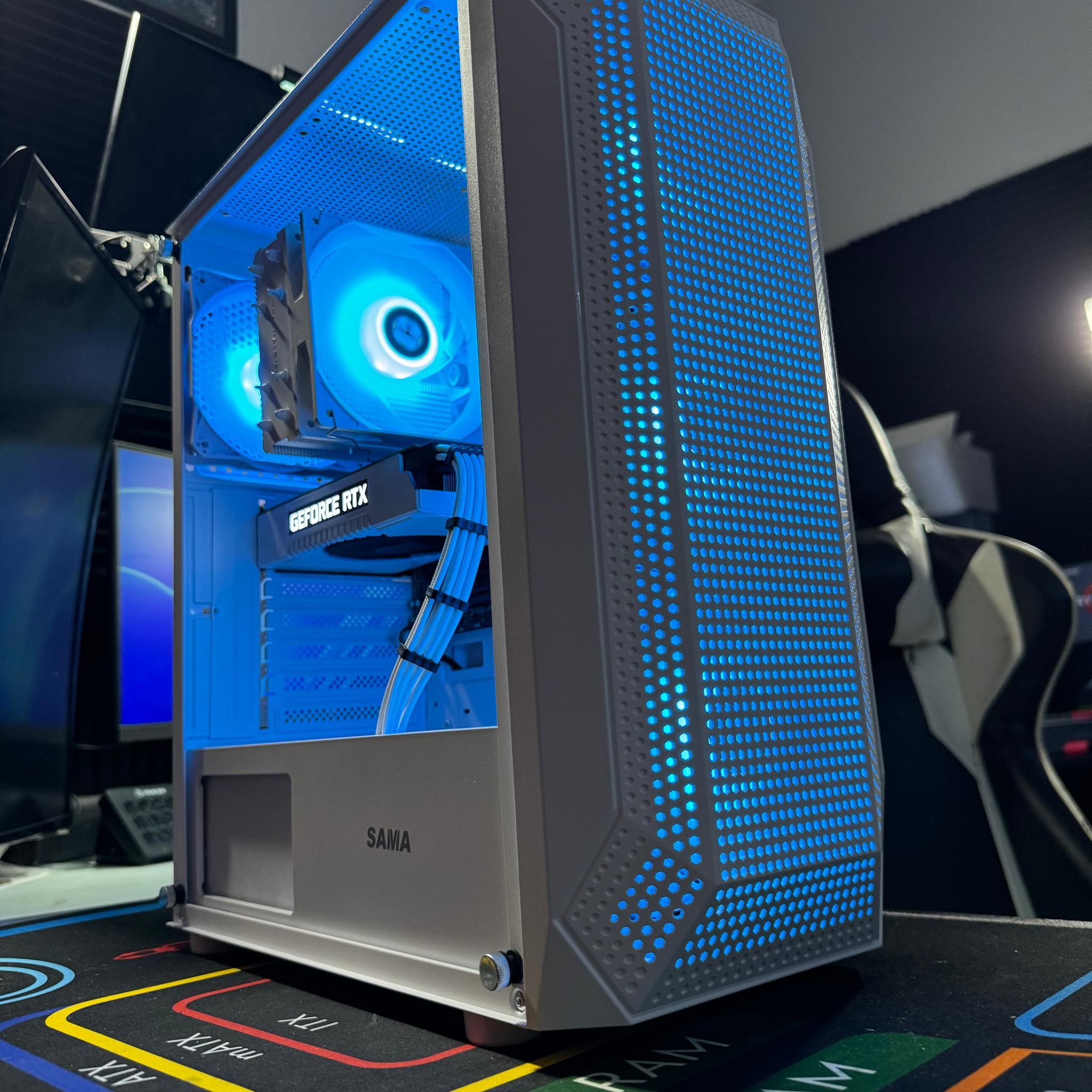 White N’ Black RTX Gaming PC - i5 6500 / RTX 2060