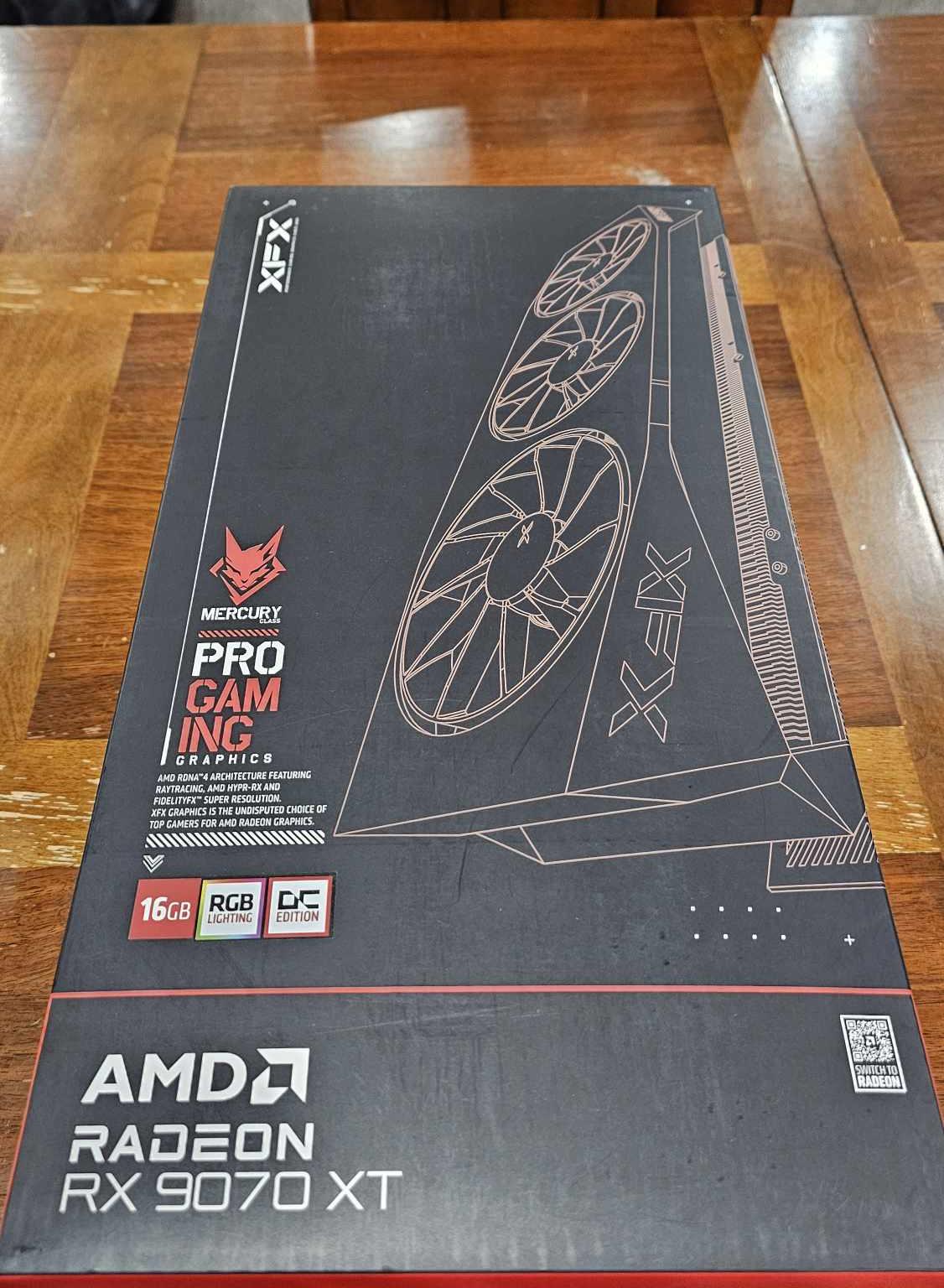 XFX Mercury AMD Radeon RX 9070XT OC