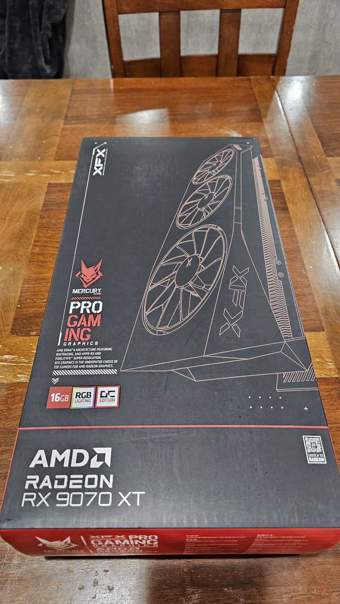 XFX Mercury AMD Radeon RX 9070XT OC